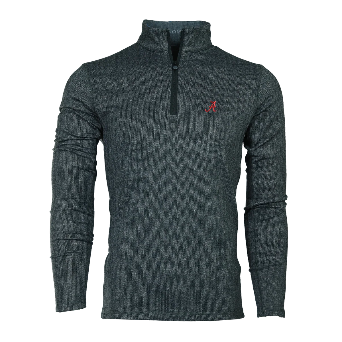 Alabama Herringbone Tate Quarter-Zip