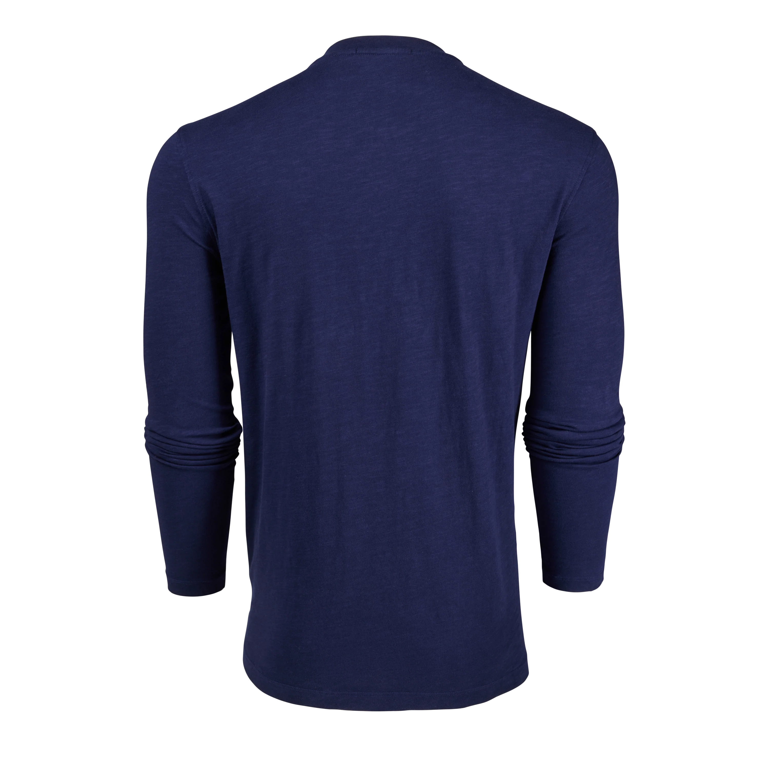 Alpha Slub Long Sleeve Henley - Image 3