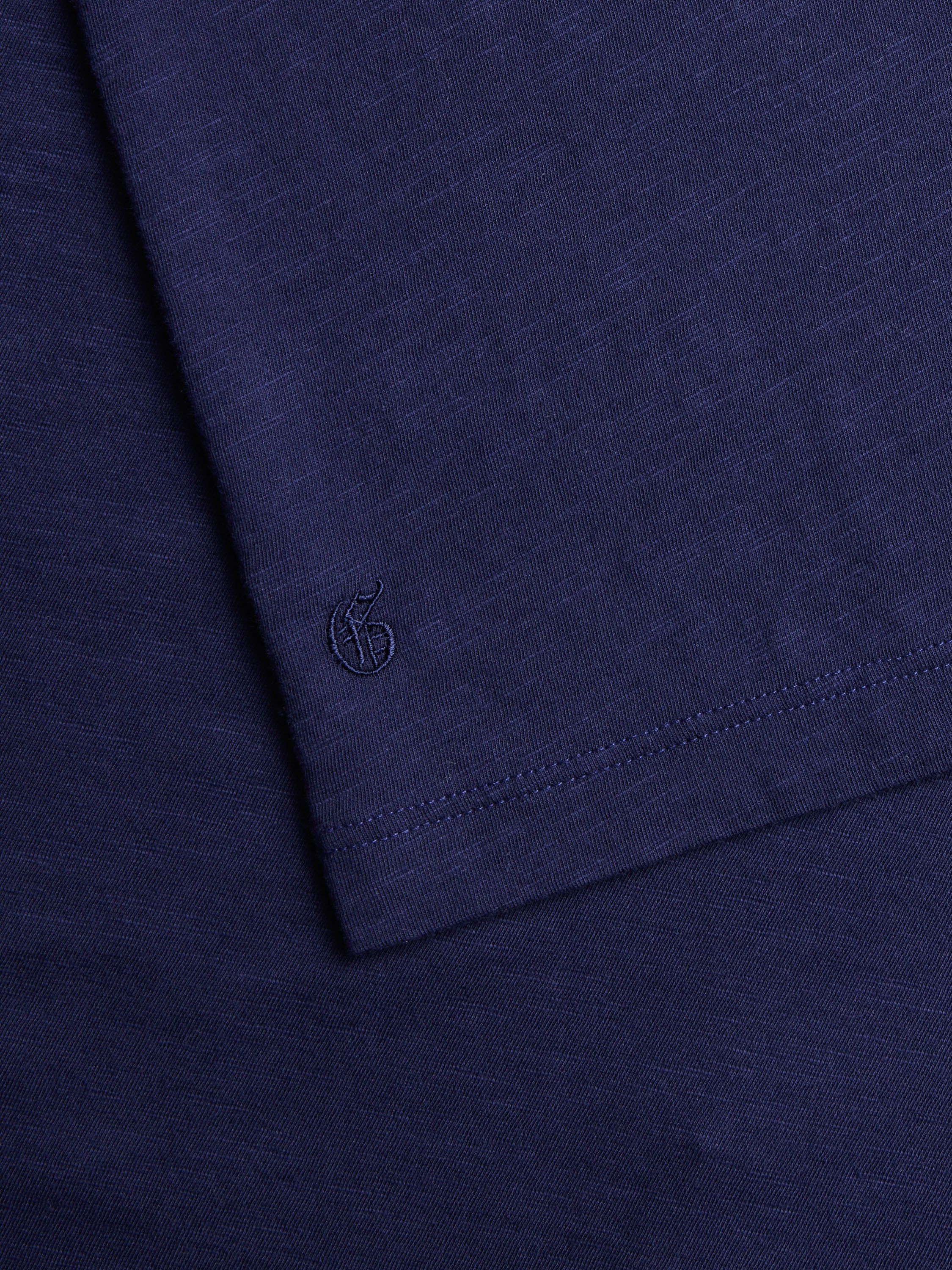 Alpha Slub Long Sleeve Henley - Image 5