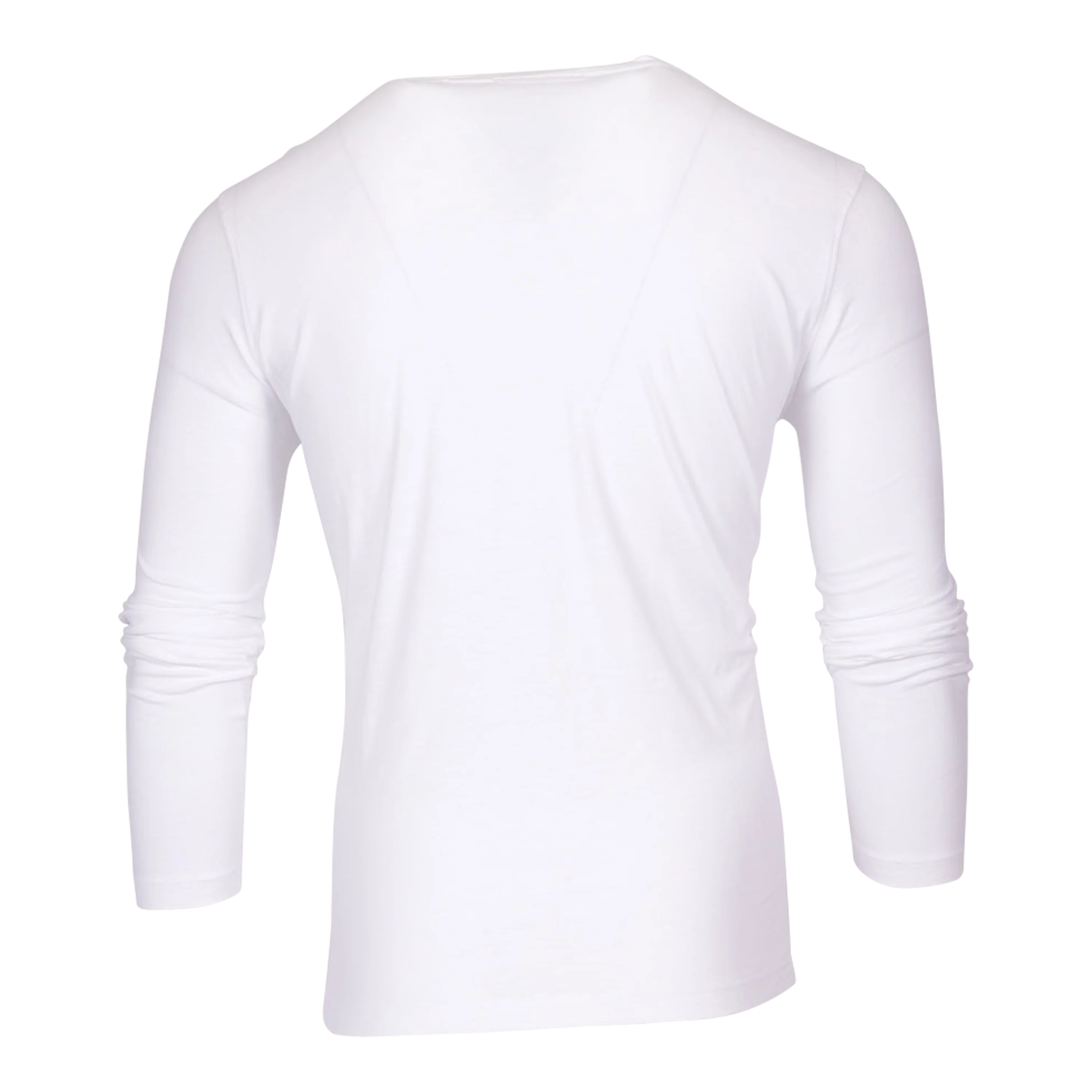 Alpha Slub Long Sleeve Henley - Image 3