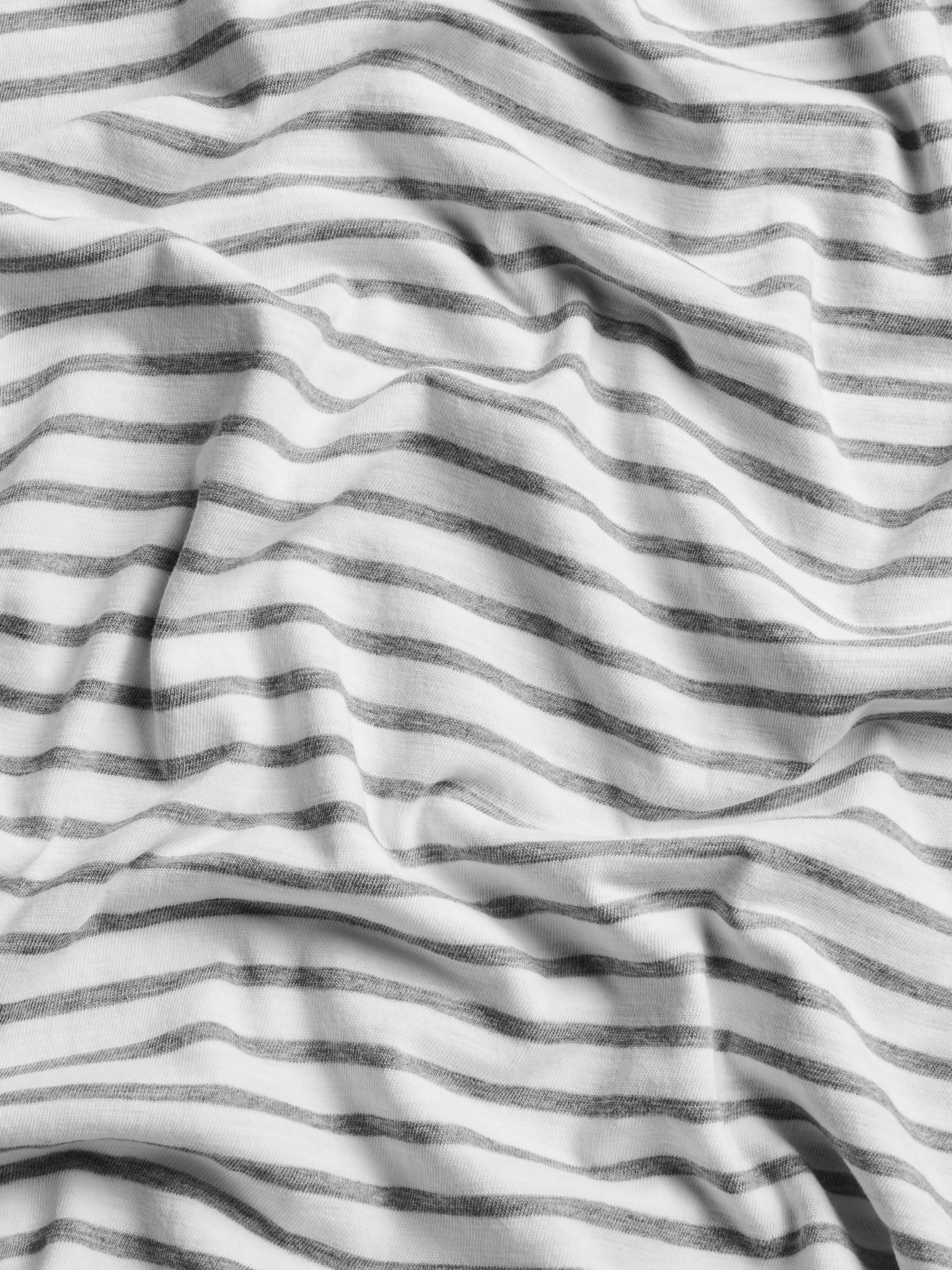 Alpha Slub Striped Short Sleeve Tee - Image 10