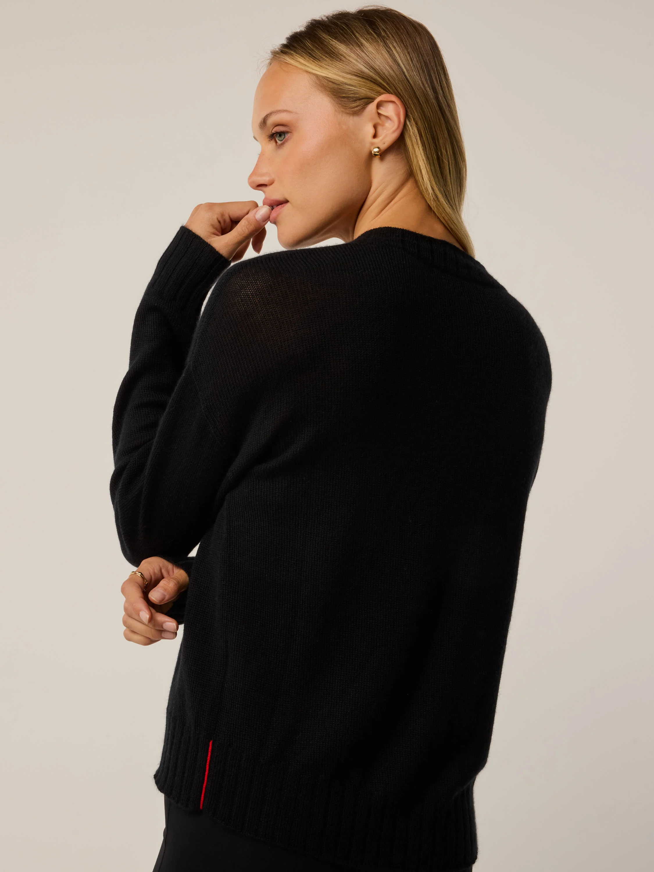 Anila V Neck Cashmere Sweater - Image 2