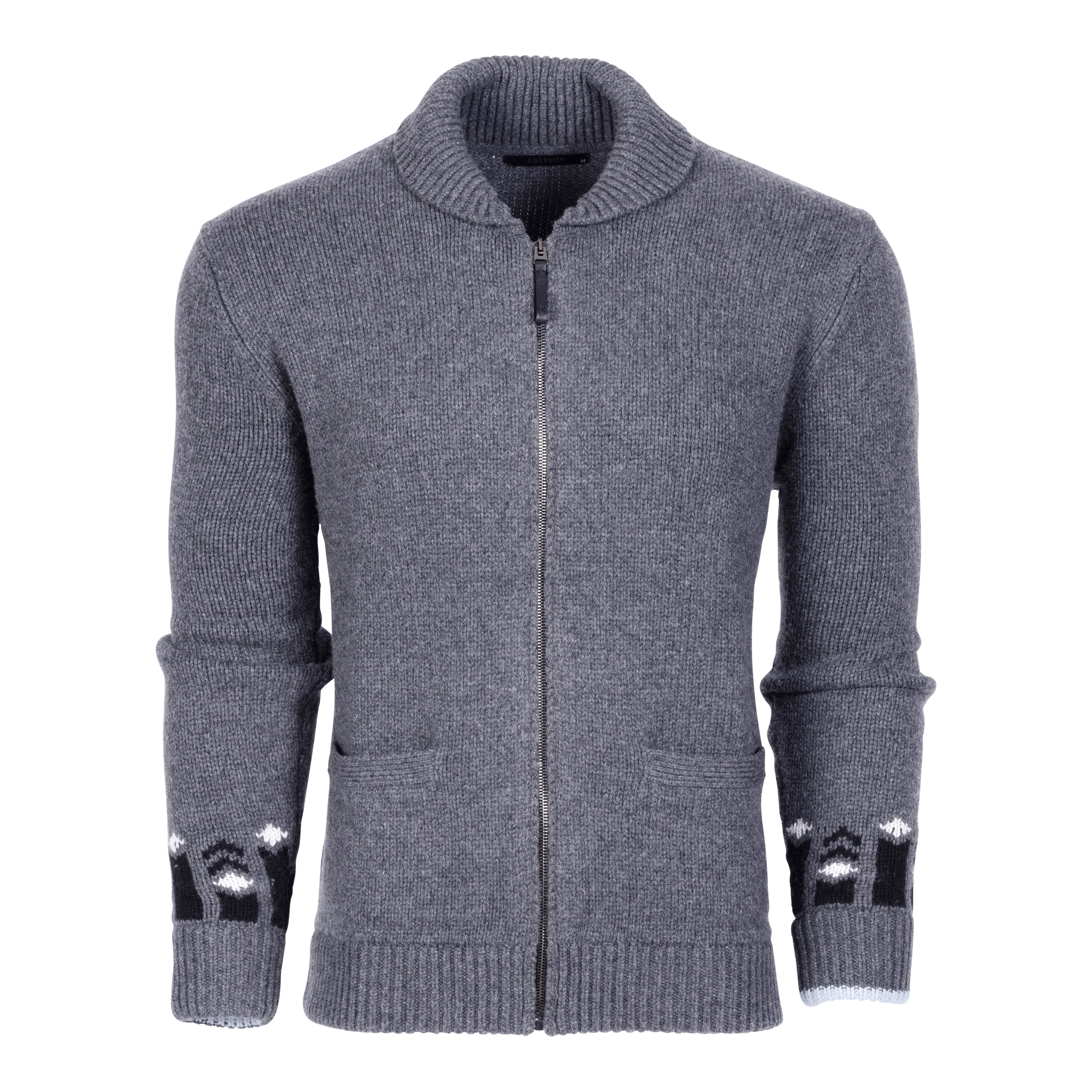 Arctic Wolf Shawl Cardigan