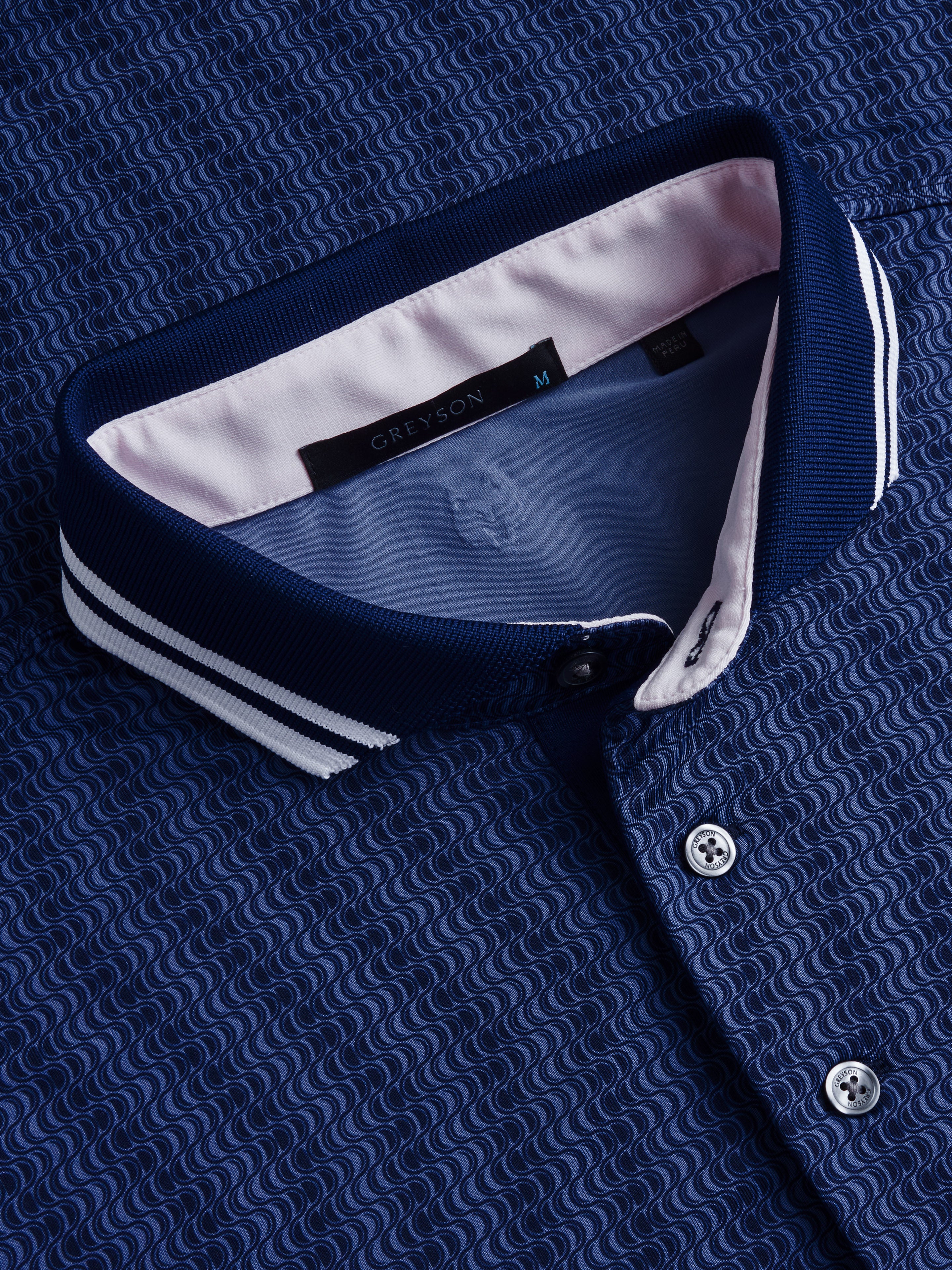 As The Waves Glow Short Sleeve Polo - Image 3
