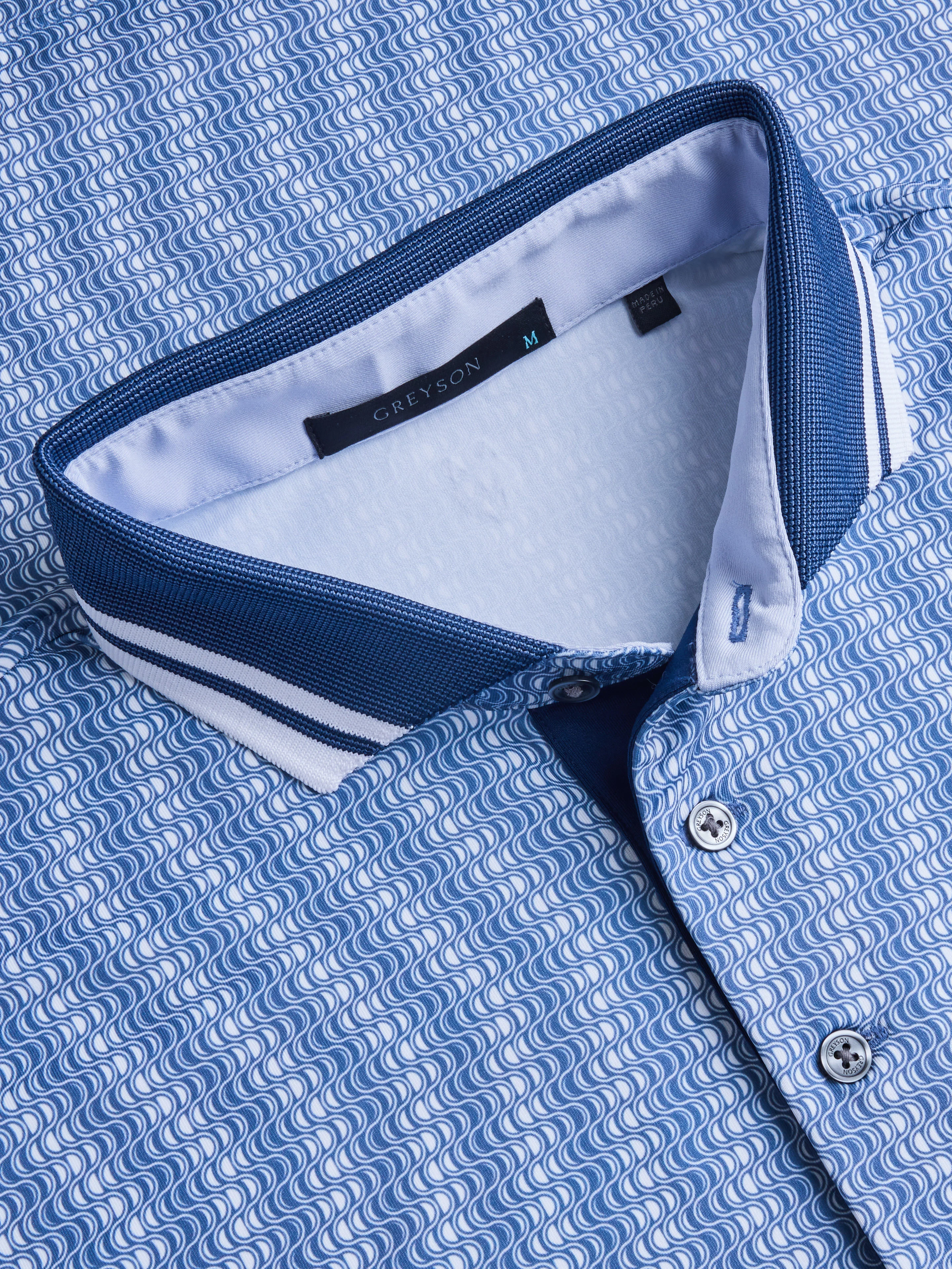 As The Waves Glow Short Sleeve Polo - Image 8