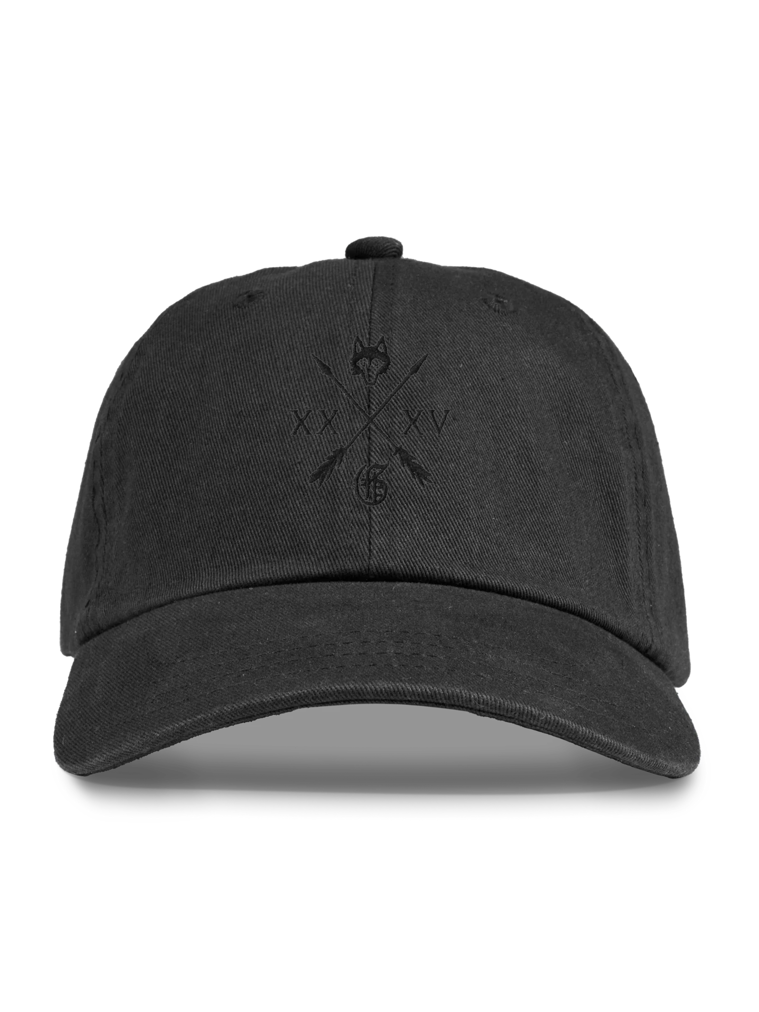 Black Wolf Dad Hat