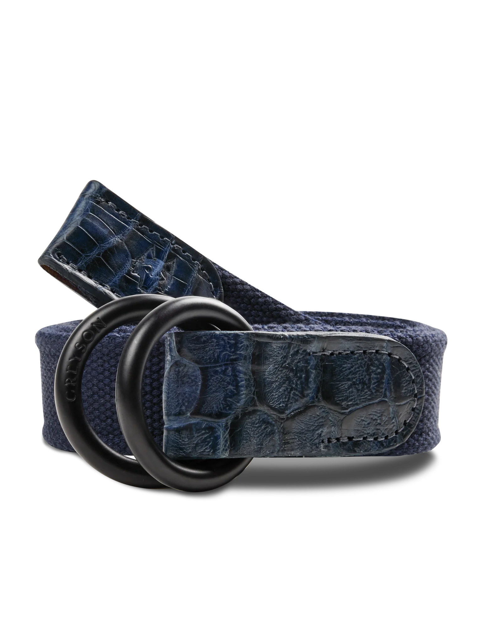 Canvas Croc O-Ring Belt - Image 7