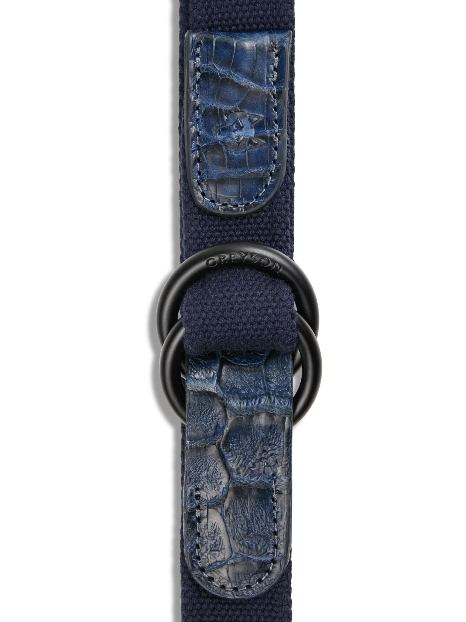 Canvas Croc O-Ring Belt - Image 8