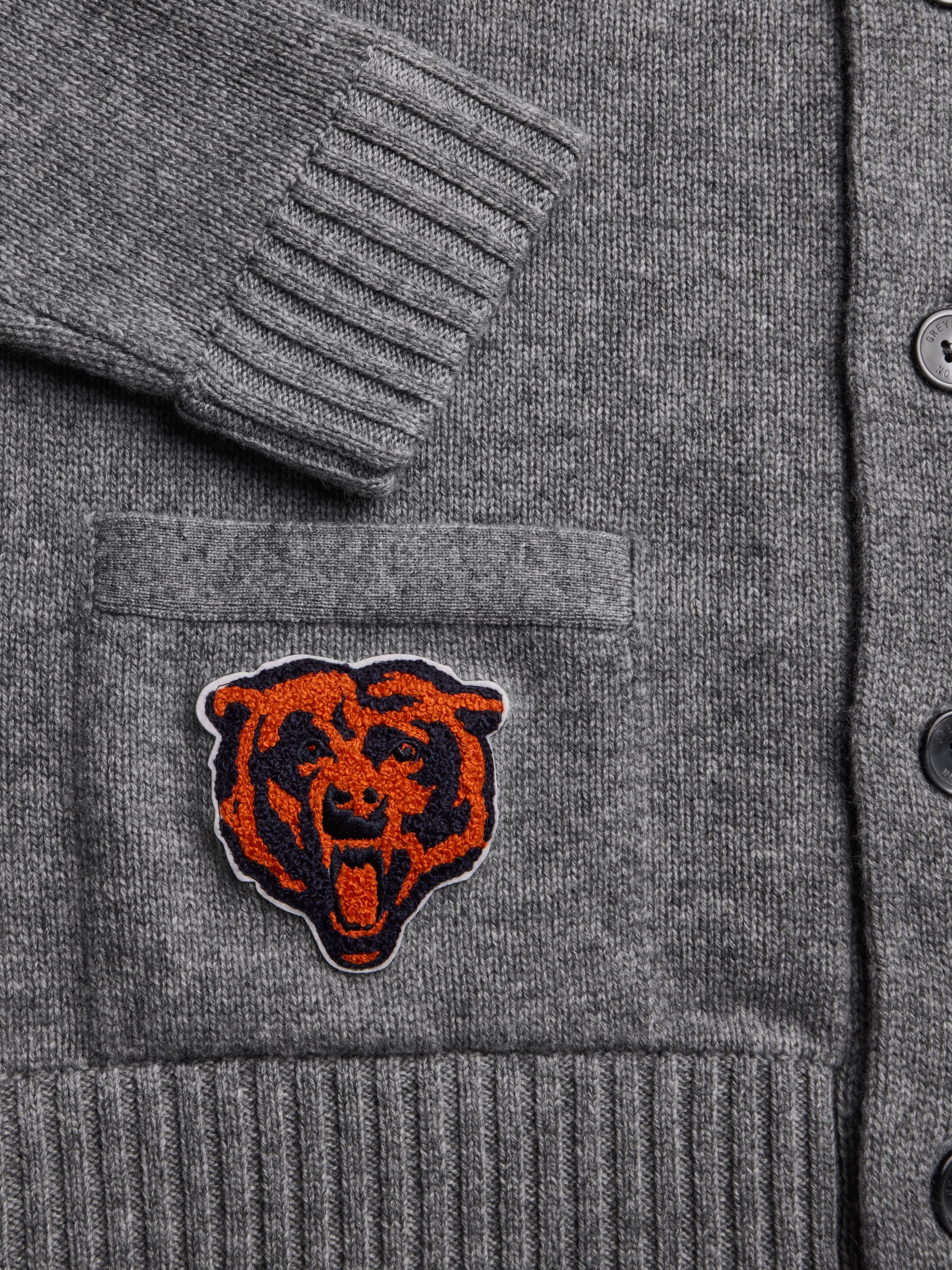Chicago Bears Ottawa Shawl Cardigan - Image 4