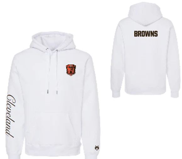 CLEVELAND BROWNS FIRESIDE HOODIE - OPTION C - Image 3