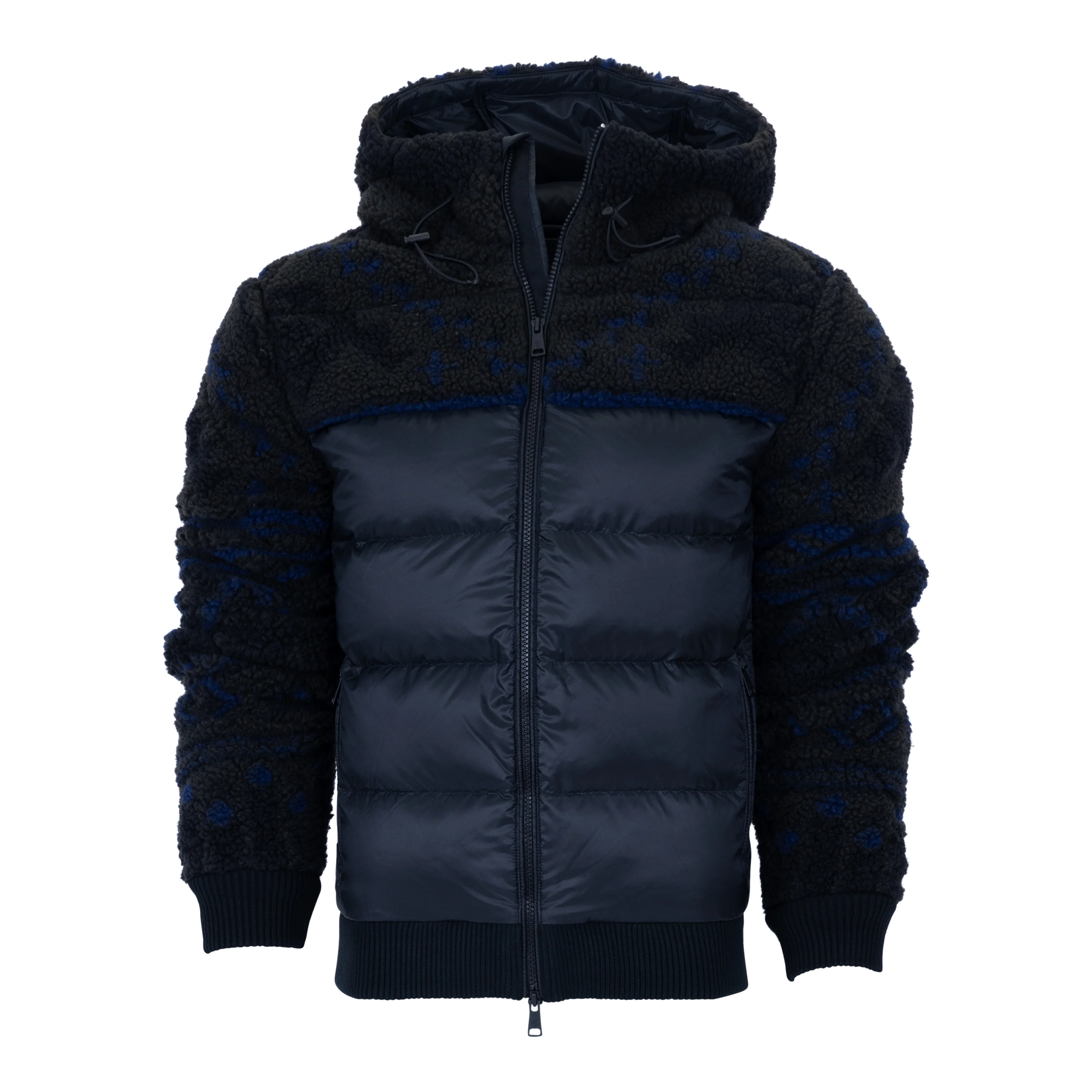 Cody Sherpa Hybrid Hooded Jacket