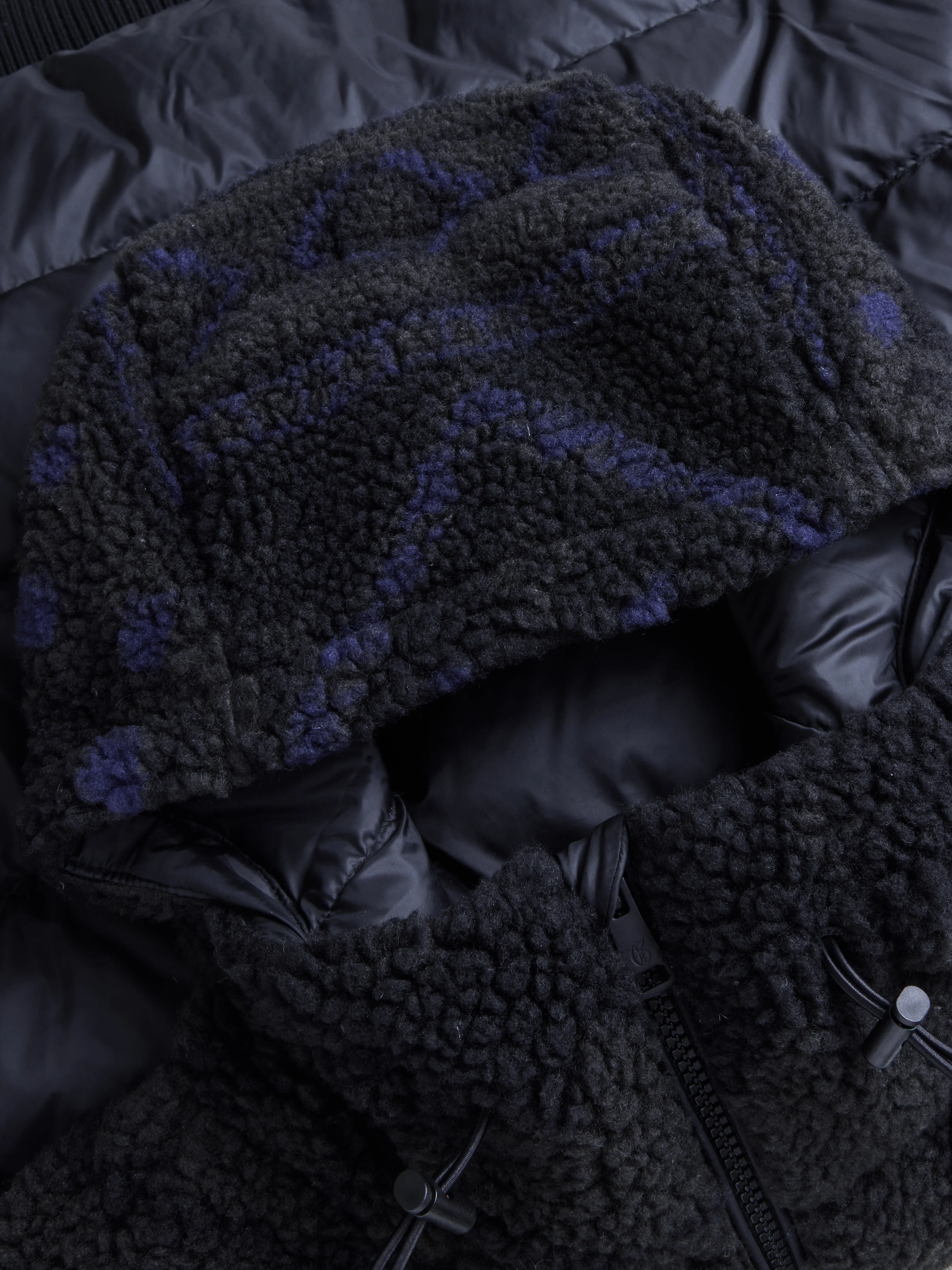 Cody Sherpa Hybrid Hooded Jacket - Image 4