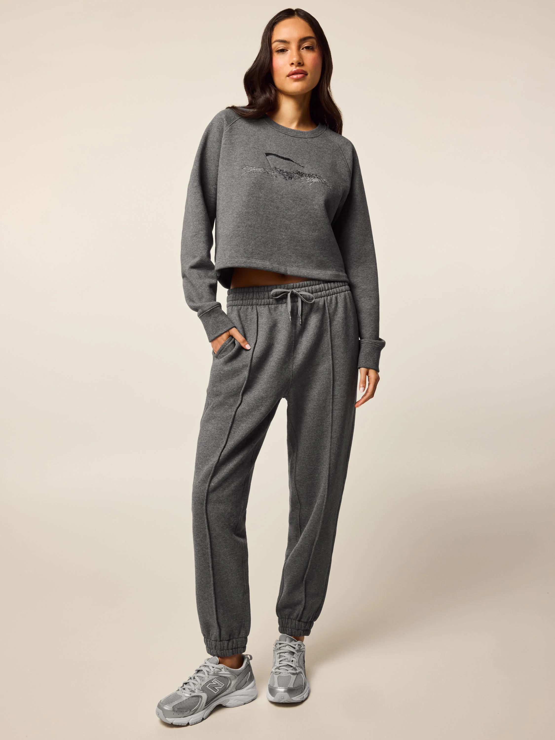 Aspen Cropped Crewneck - Image 3