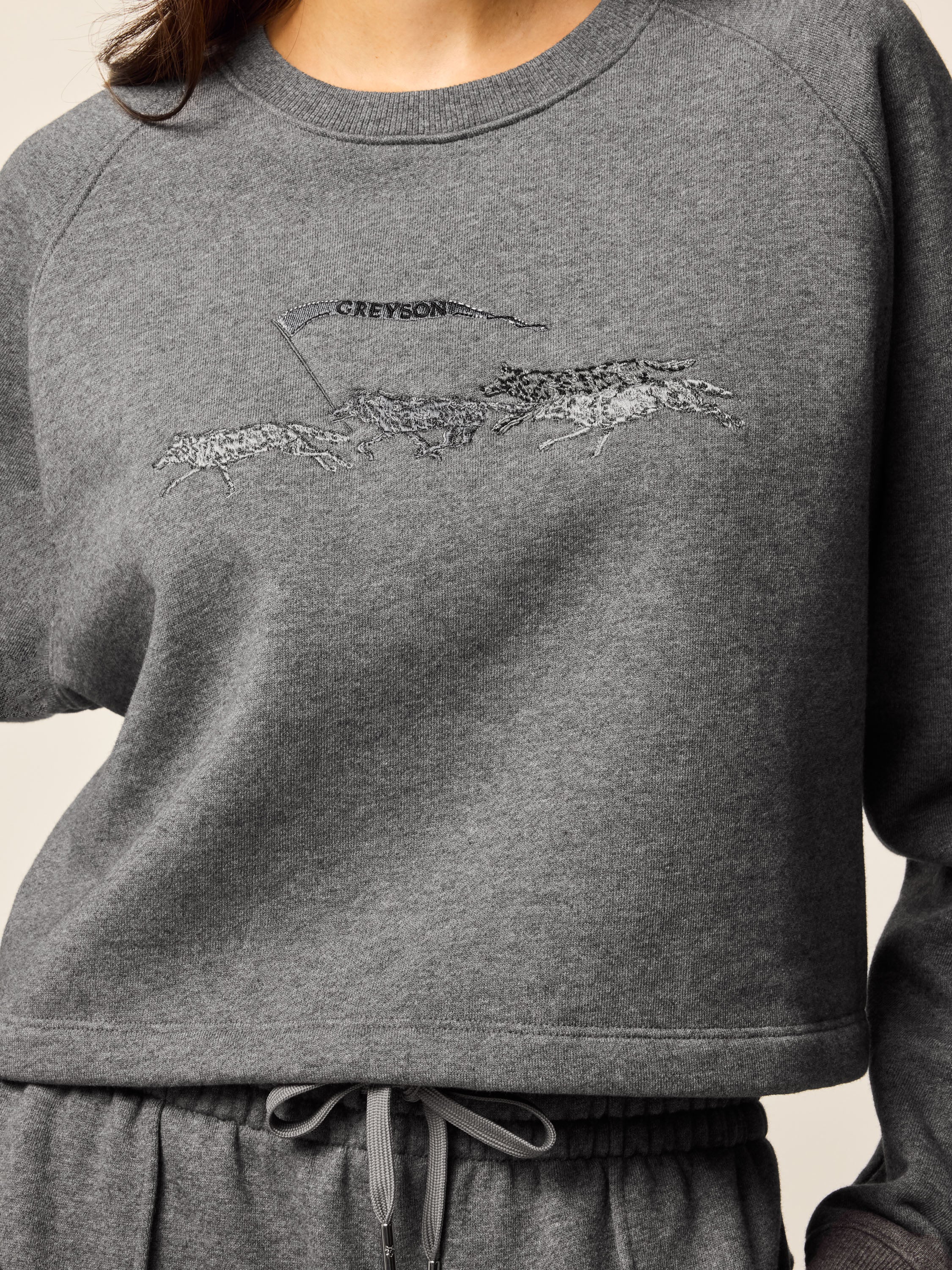 Aspen Cropped Crewneck - Image 4