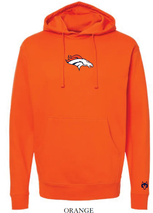 DENVER BRONCOS LIGHTWEIGHT HOODIE - BASE STYLE - Image 2