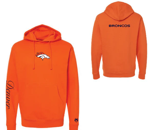 DENVER BRONCOS LIGHTWEIGHT HOODIE - OPTION C - Image 4