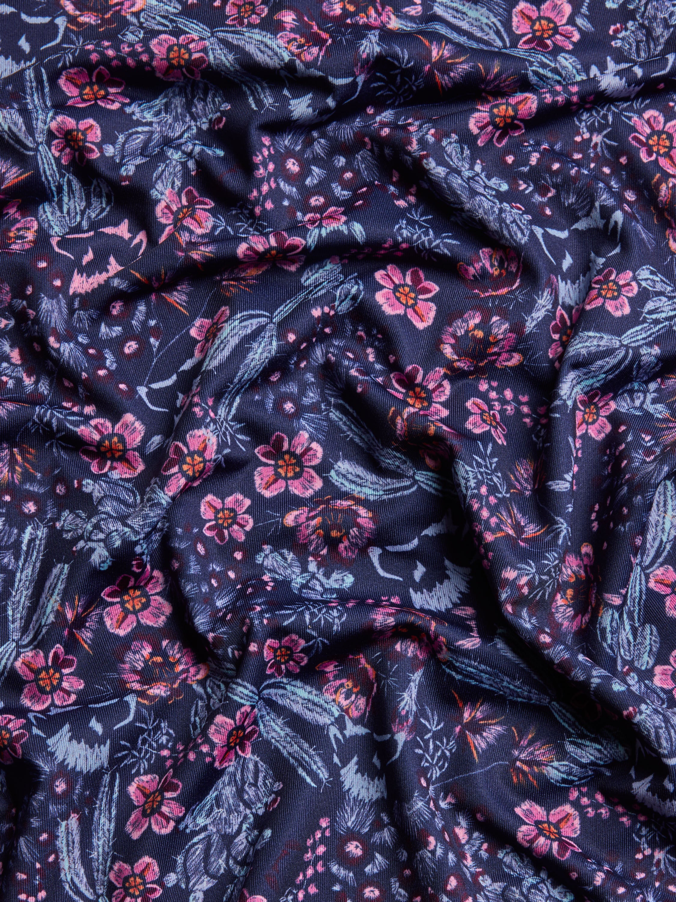 Desert Floral Short Sleeve Polo - Image 4