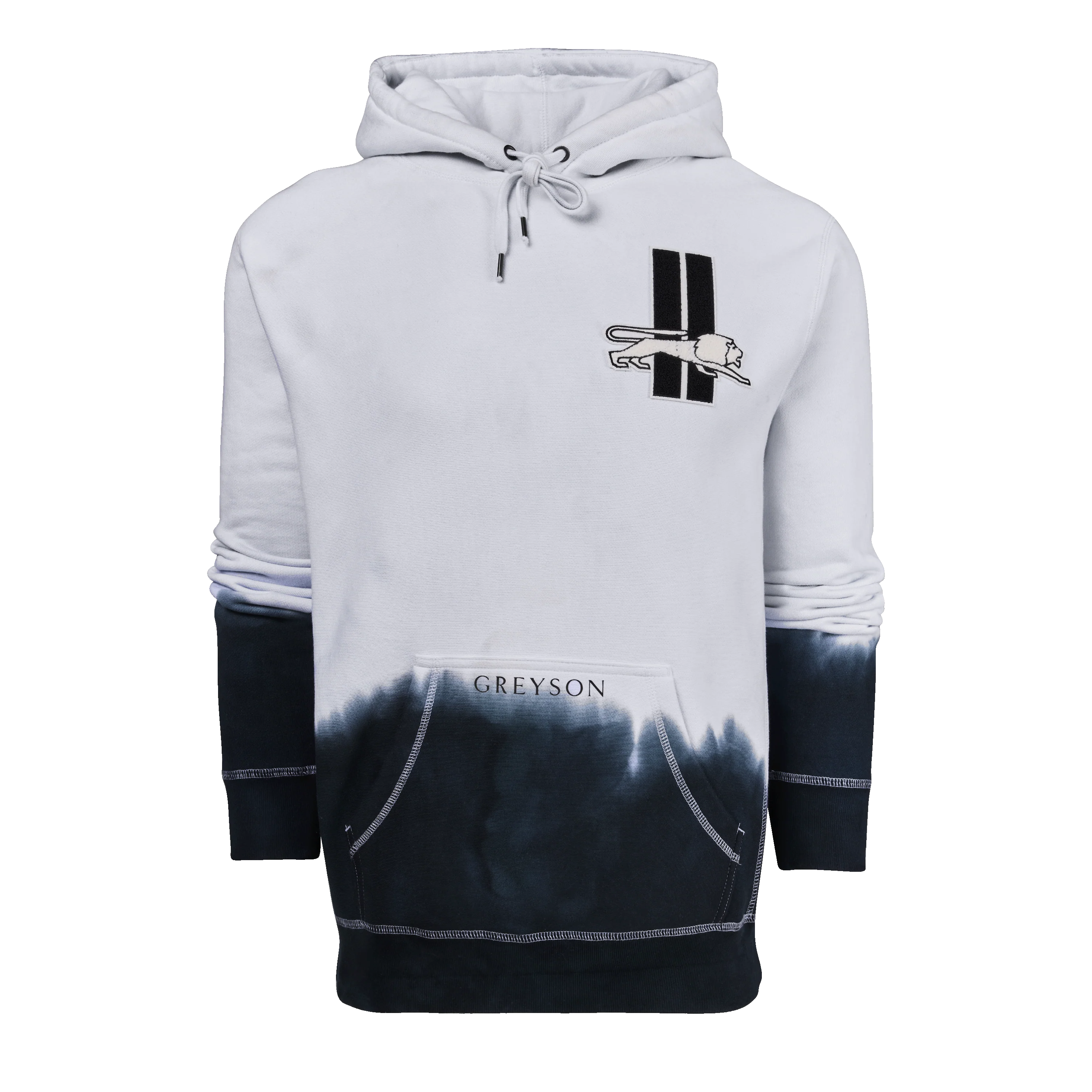 Detroit Lions Dip Dyed Fireside Hoodie