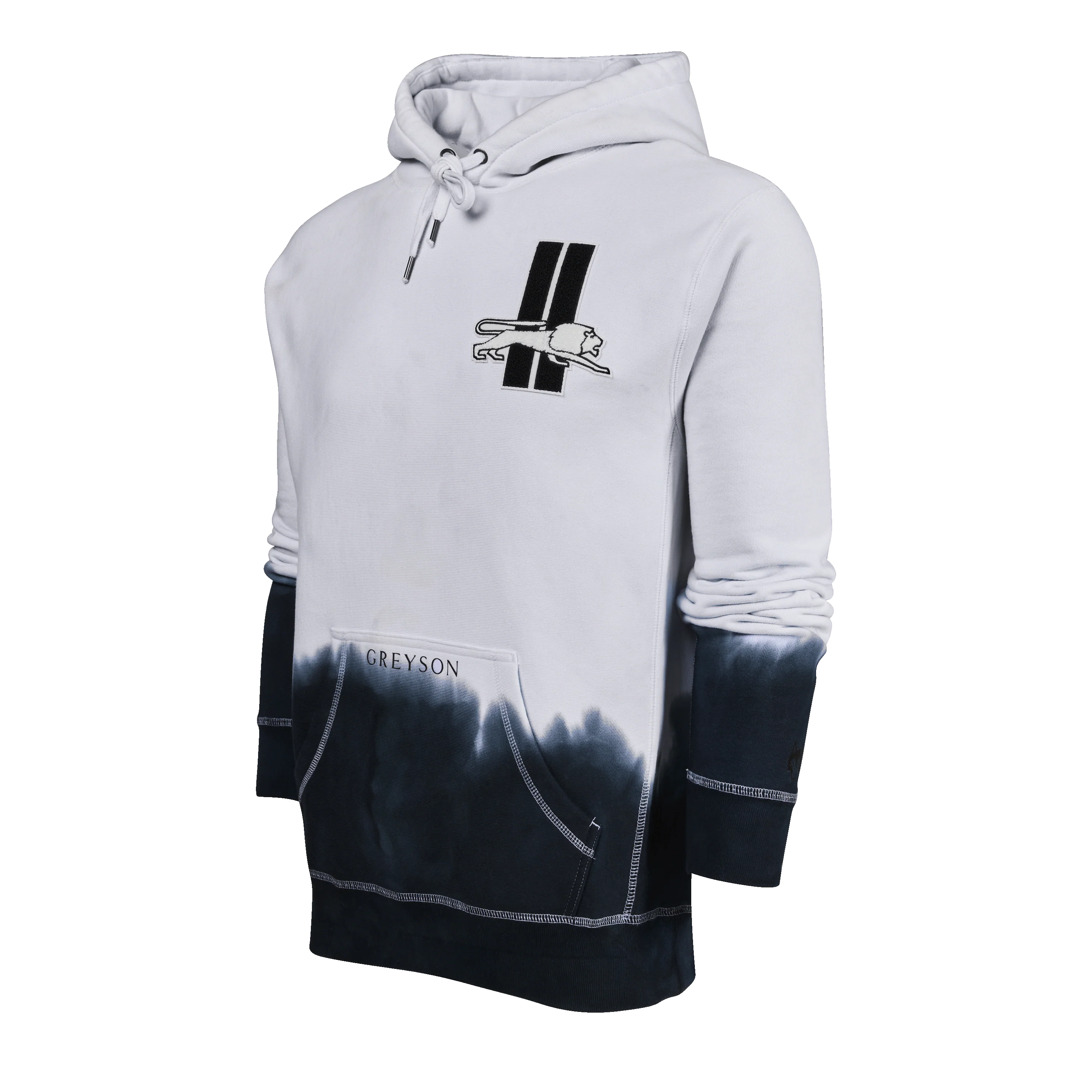 Detroit Lions Dip Dyed Fireside Hoodie - Image 3
