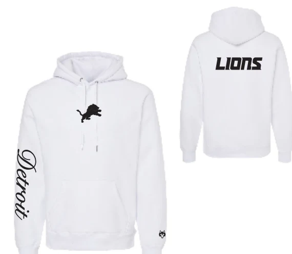 DETROIT LIONS FIRESIDE HOODIE - OPTION C - Image 6