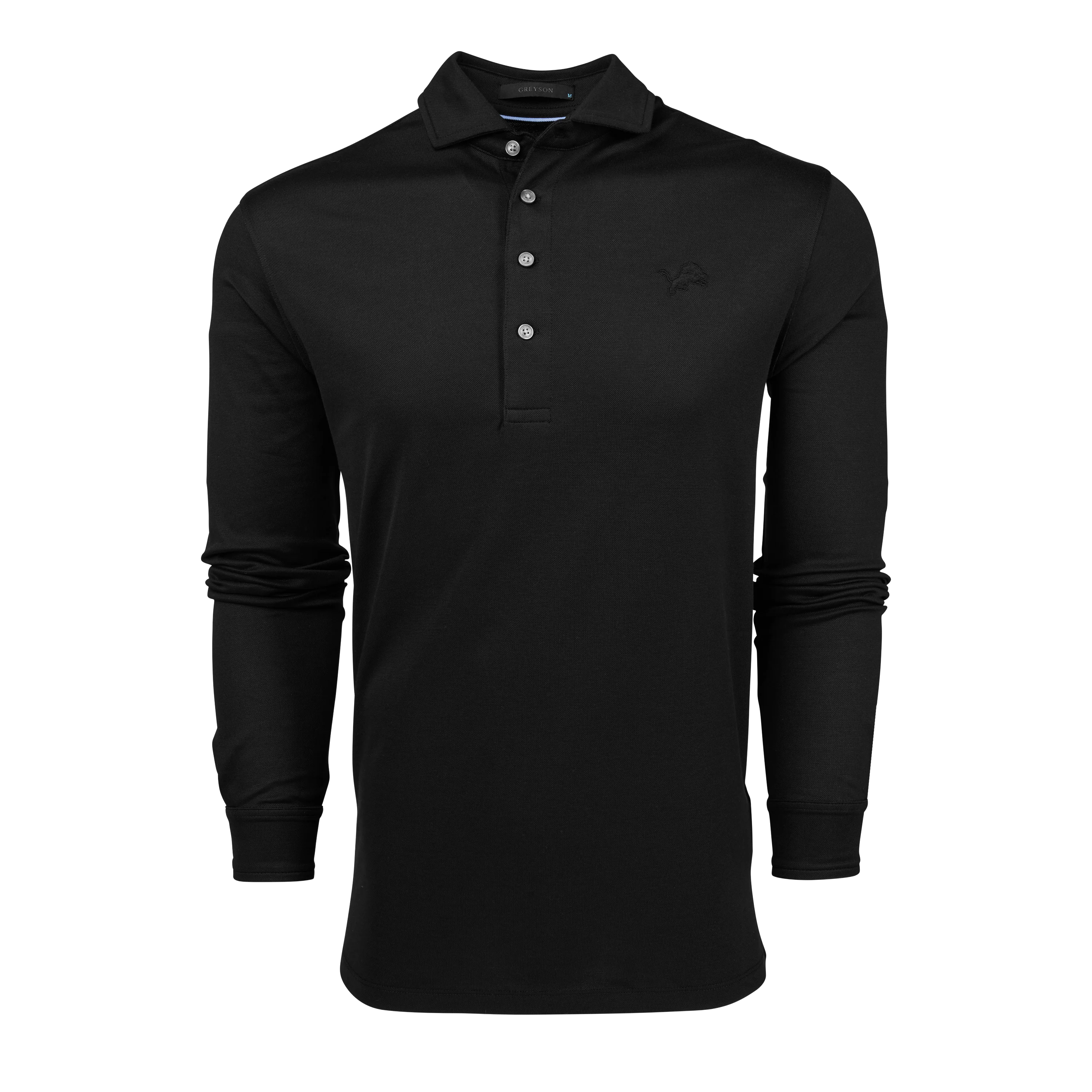 Detroit Lions Omaha Long Sleeve Polo