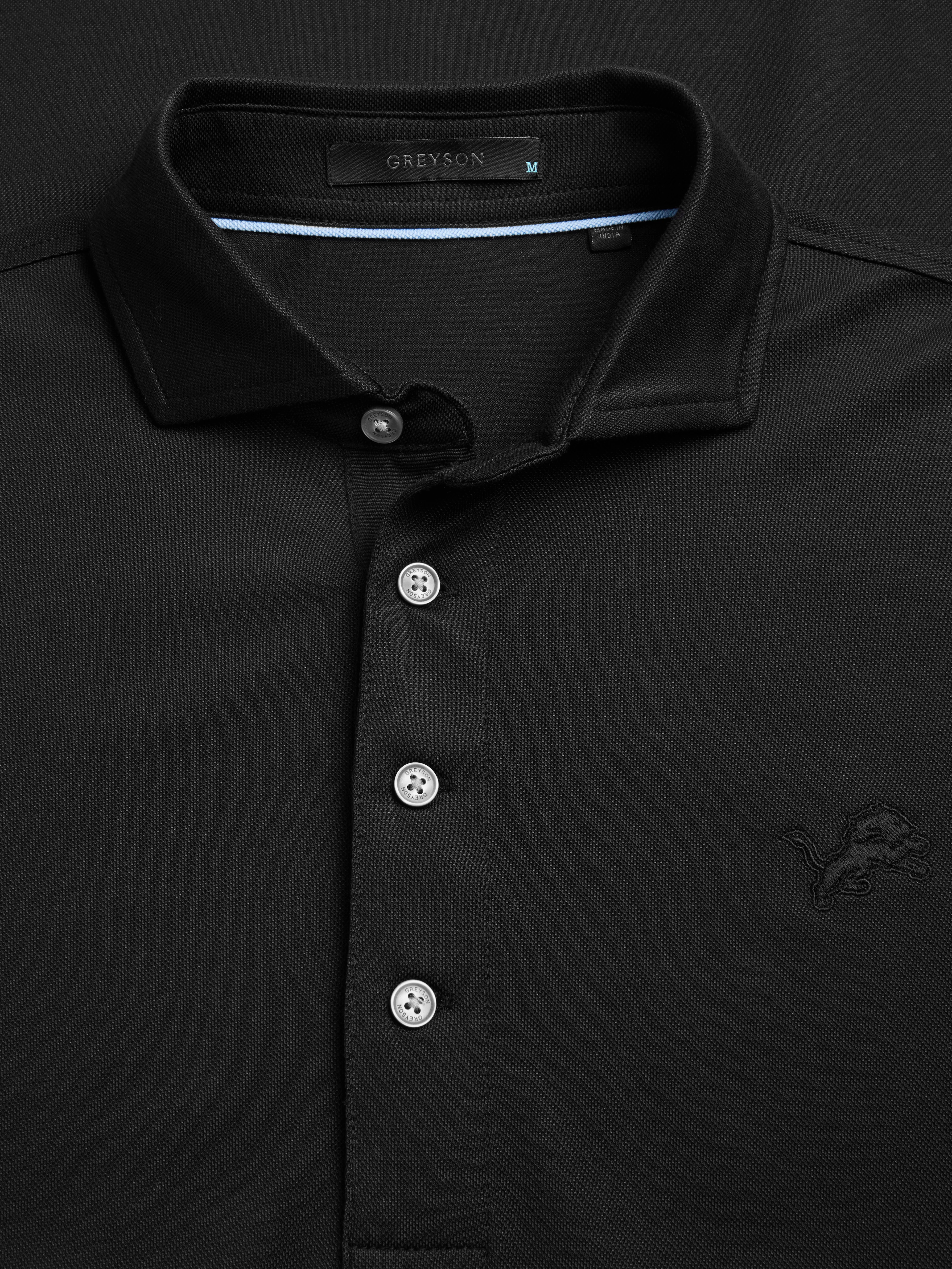 Detroit Lions Omaha Long Sleeve Polo - Image 4