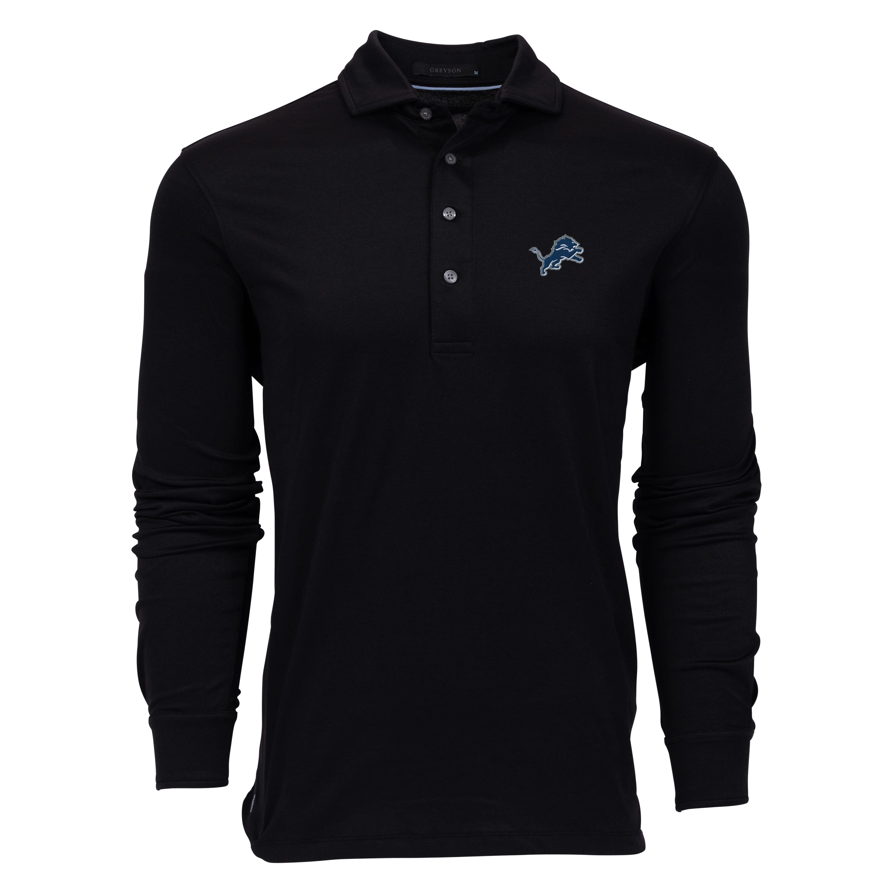 Detroit Lions Spirit Omaha Long Sleeve Polo