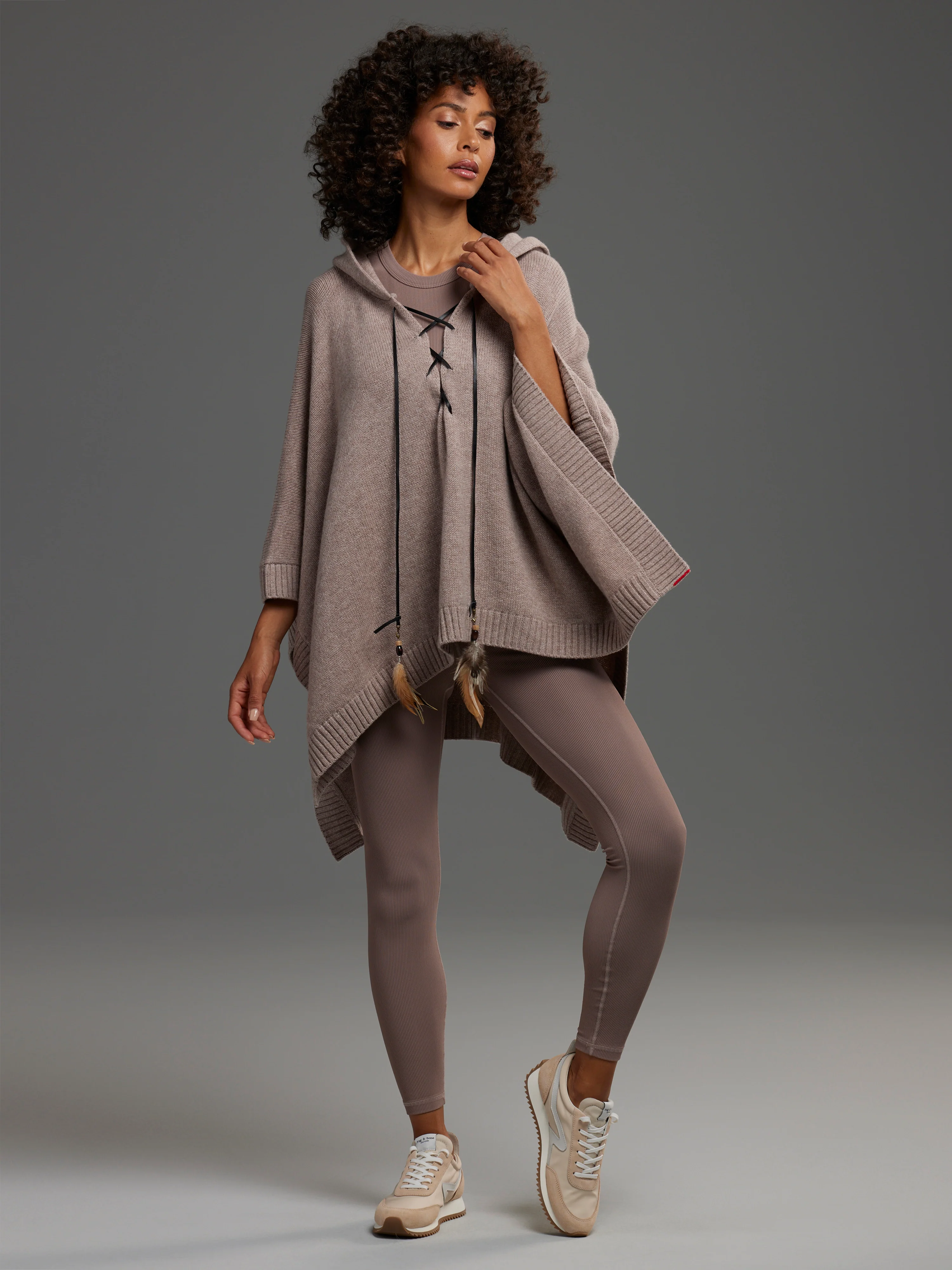 Elu Hooded Poncho - Image 4