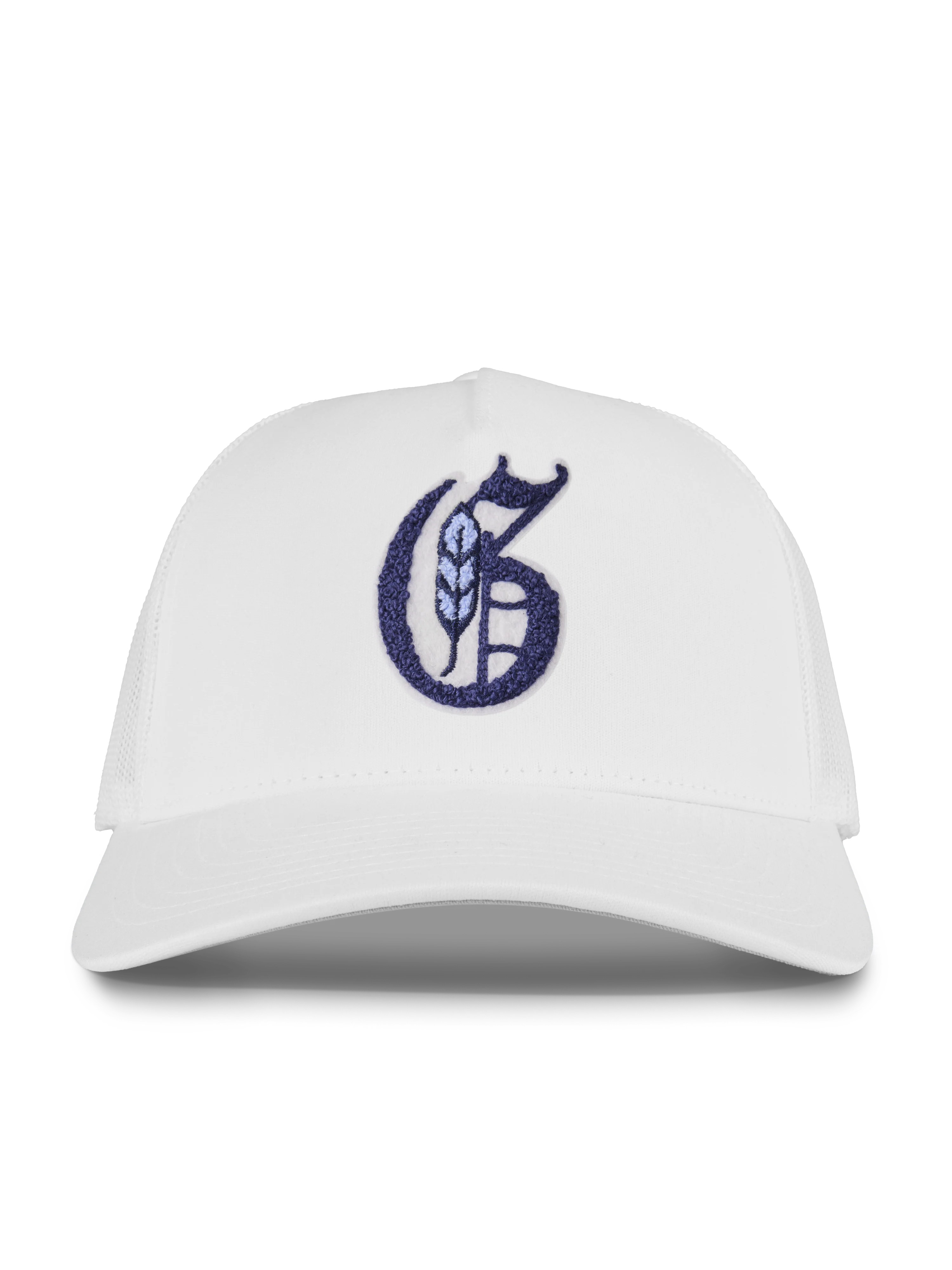 Feathers Gothic G Trucker Hat