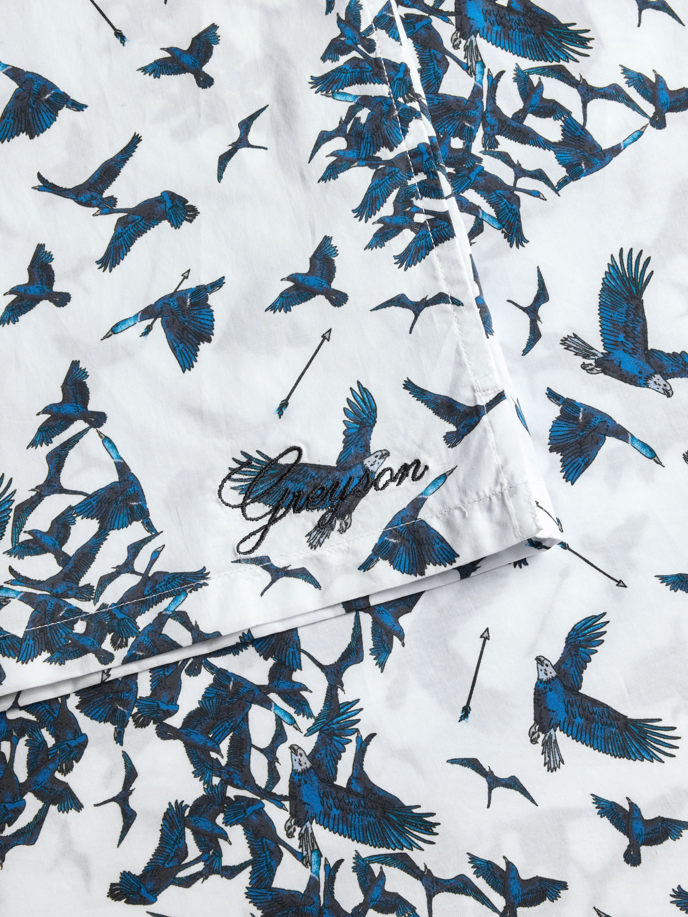 Flocked Together Lincoln Camp Shirt - Image 5