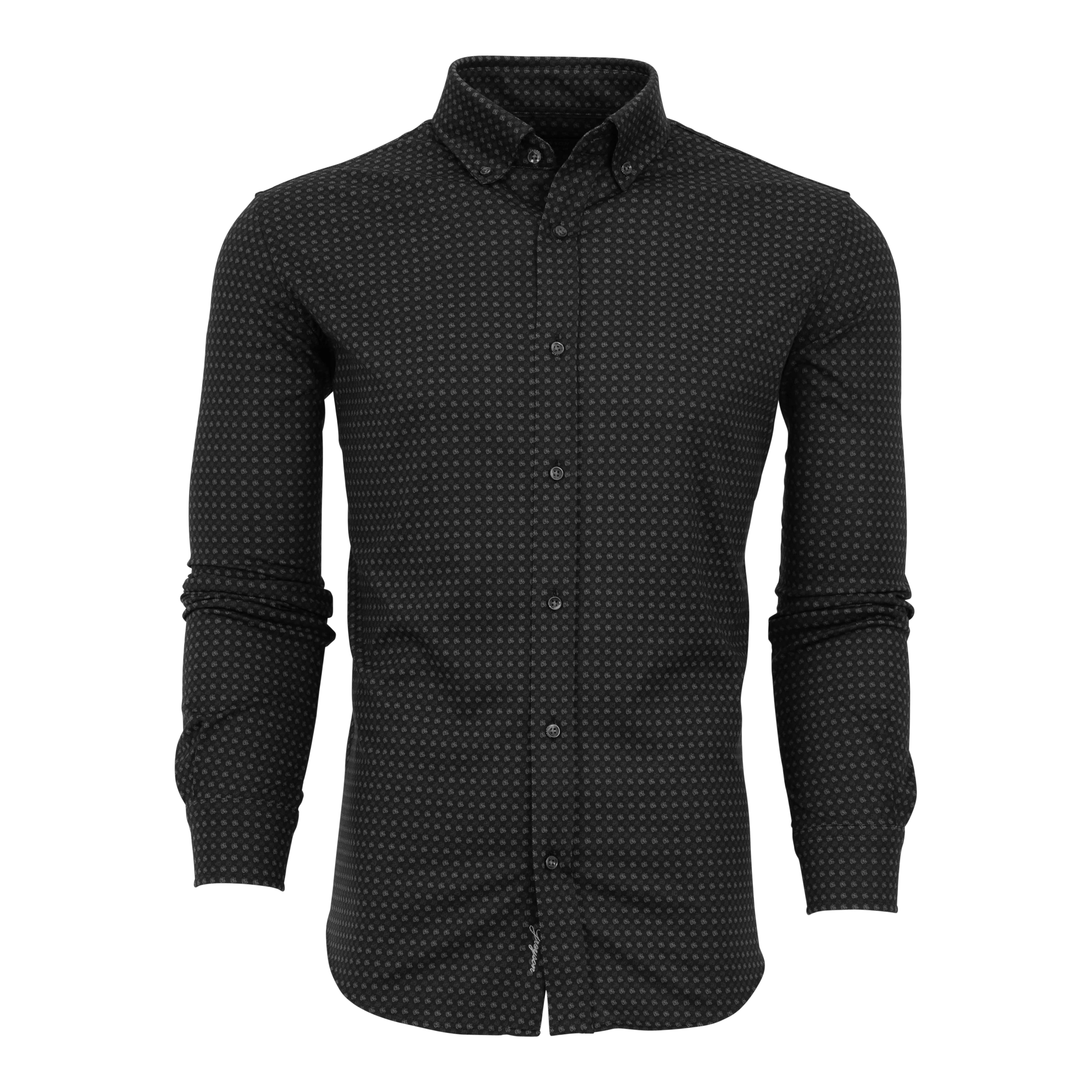 Furrowed Wolf Woodward Knit Shirt