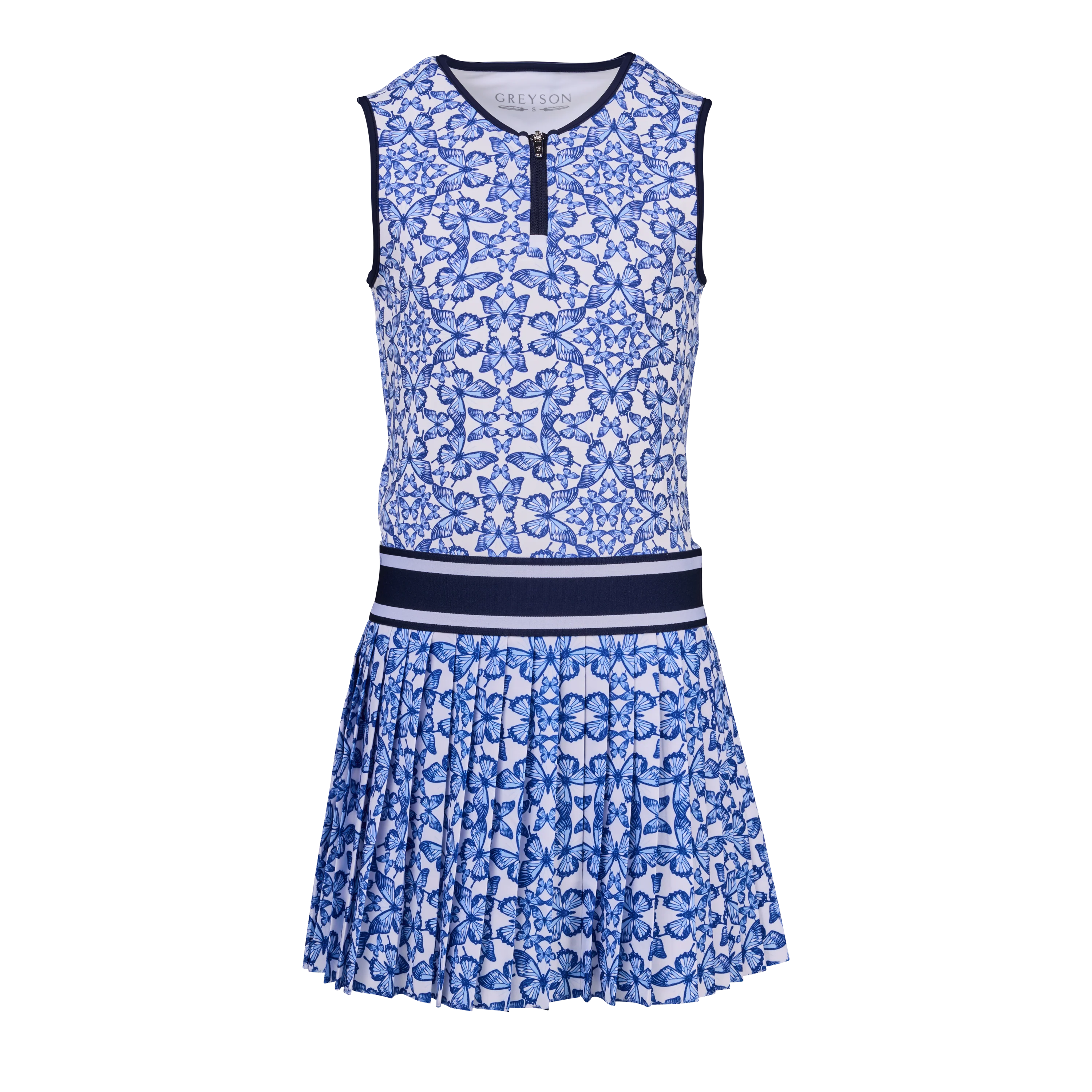 Girl's Leo Blue Migration Dress