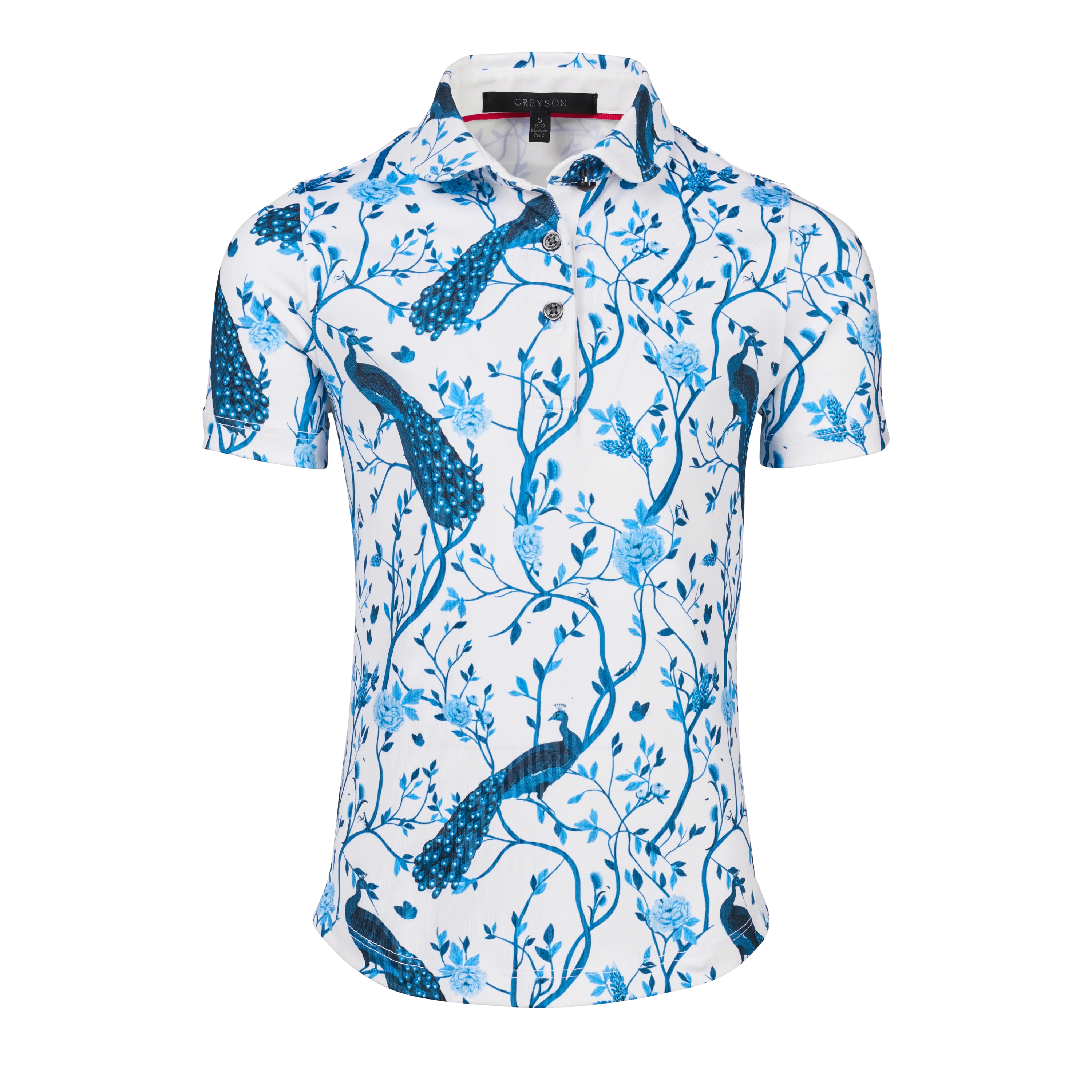 Girl's Garden of Venus Short Sleeve Polo
