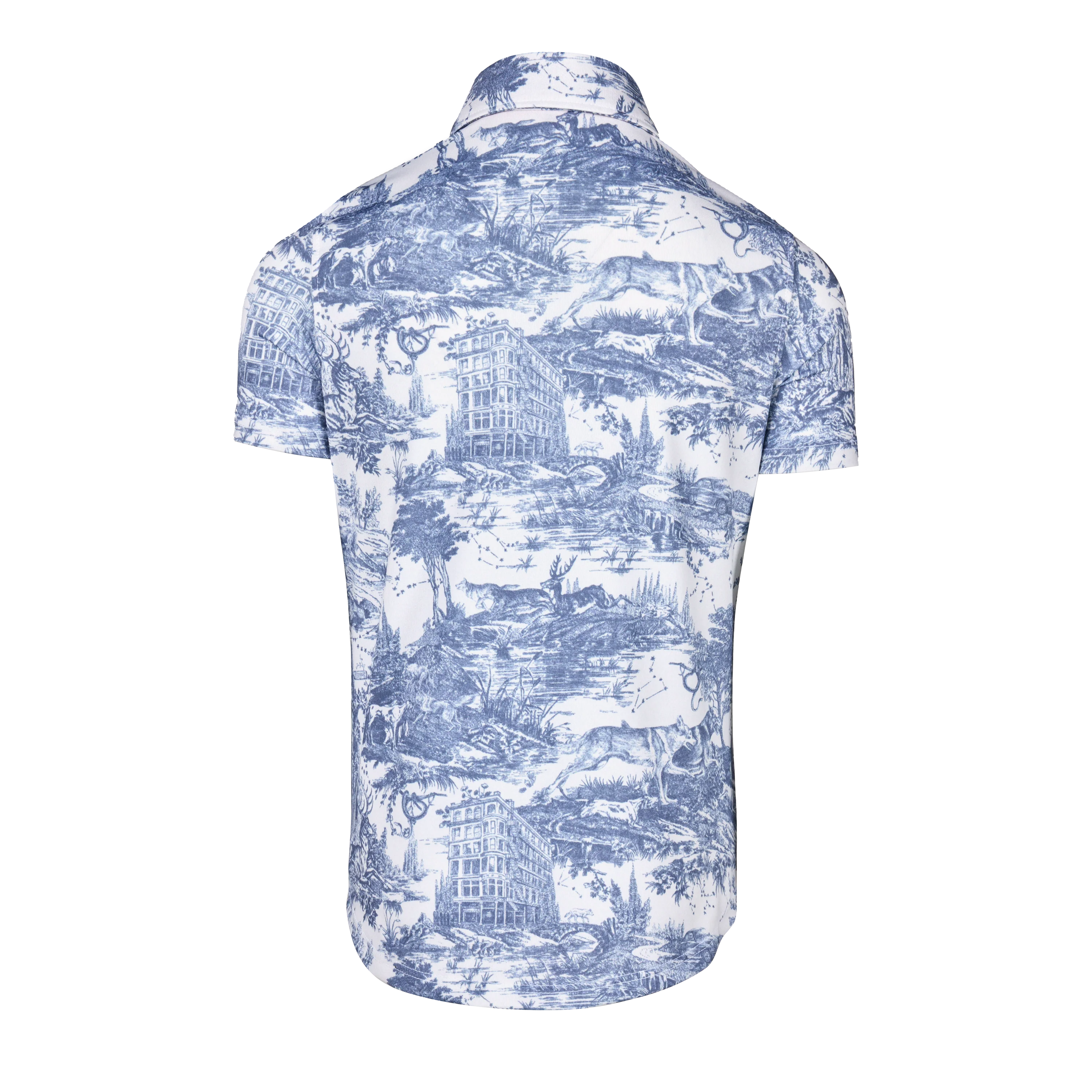 Girl's Scarlett Huntress Toile Polo - Image 2