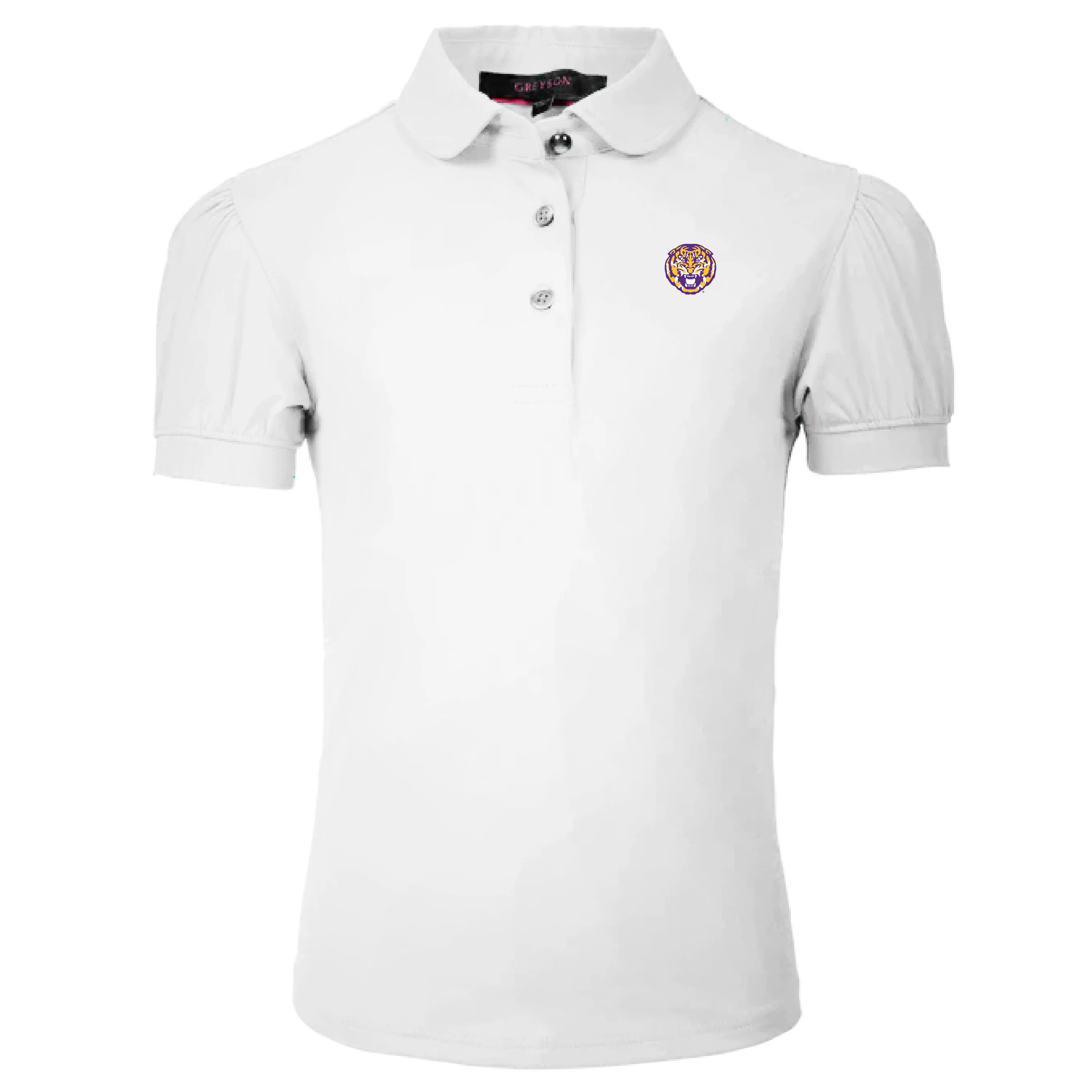 Girl's LSU Tigers Scarlett Polo