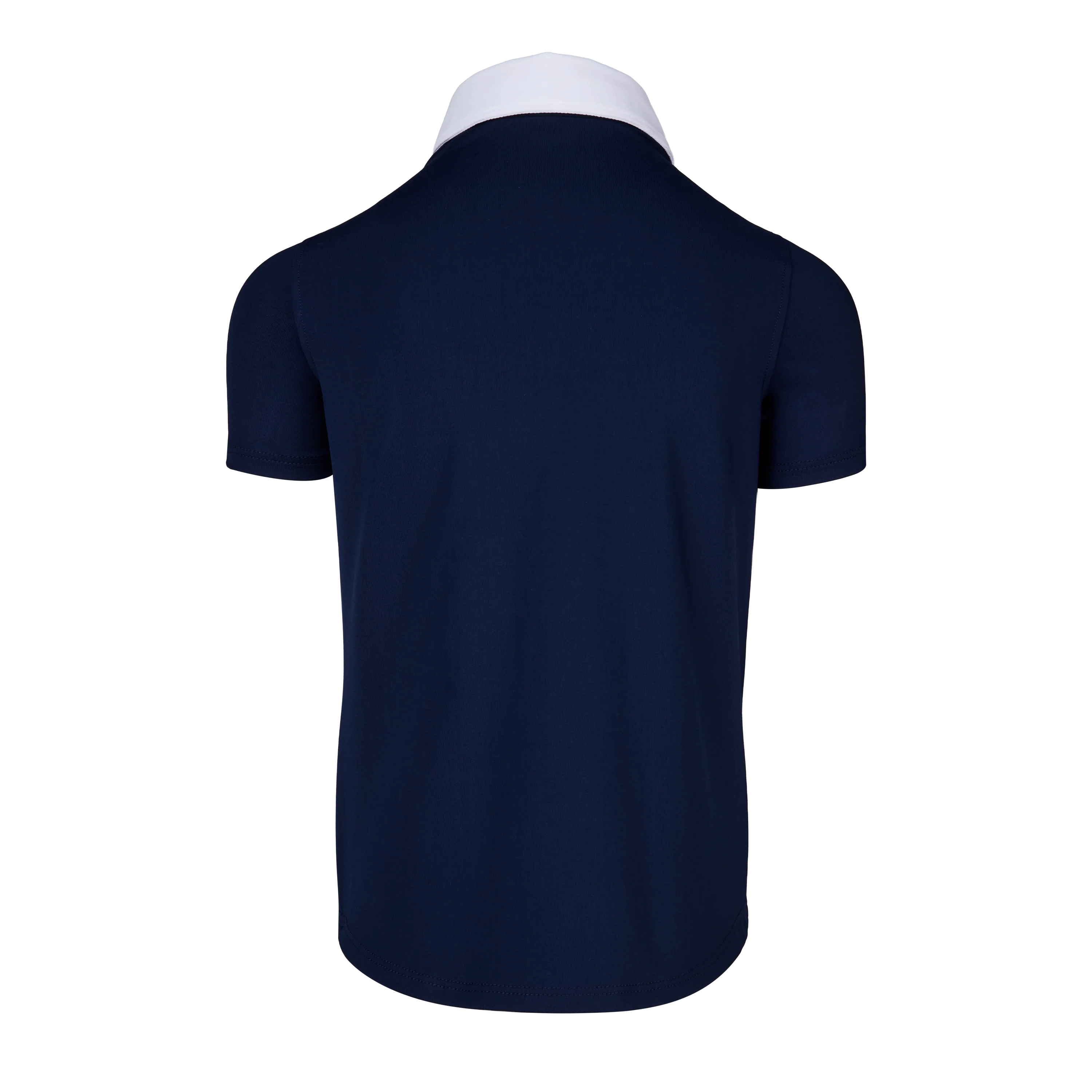 Girl's Scarlett Polo with Contrast Collar - Image 2