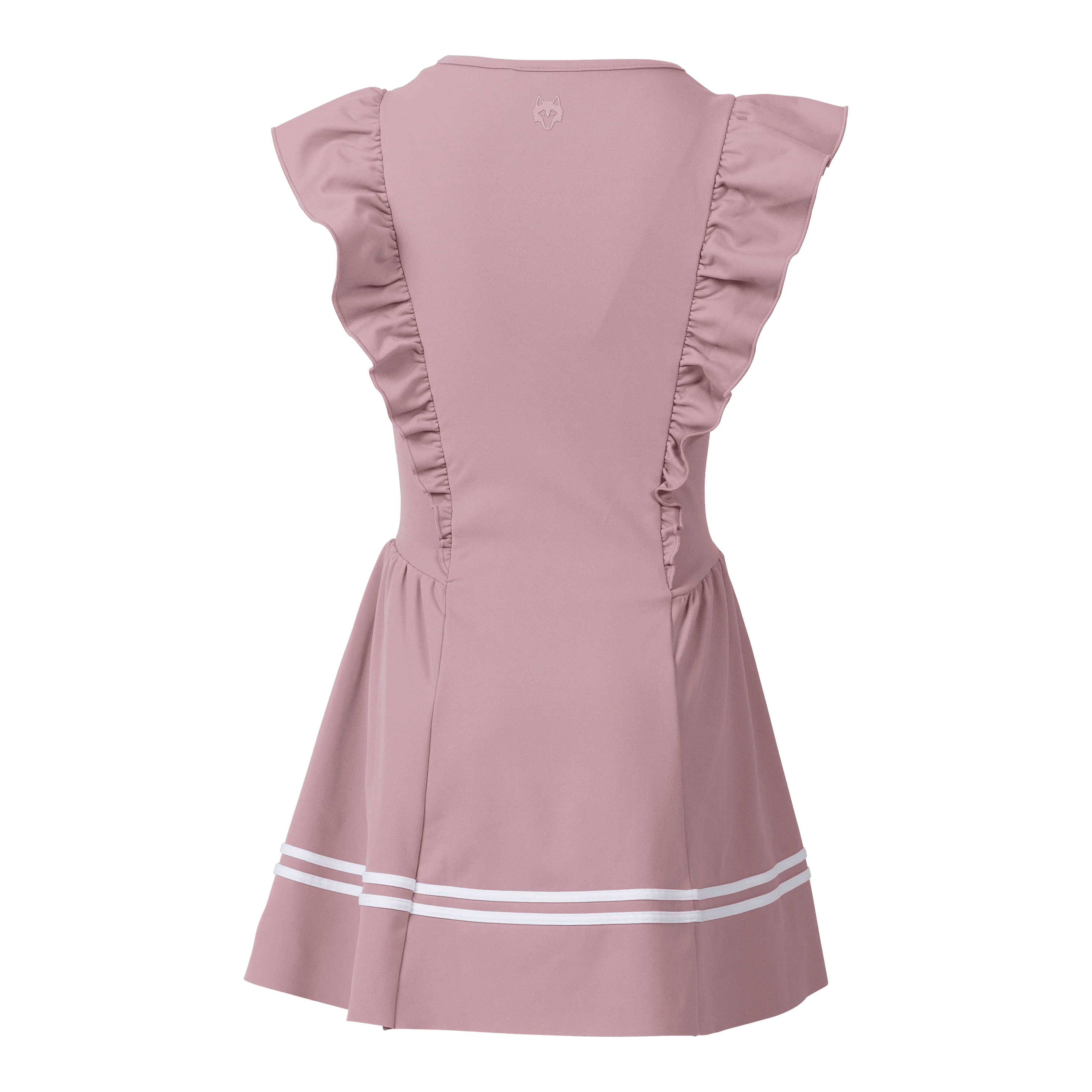 Girl's Striped Phoenix Dress - Image 2