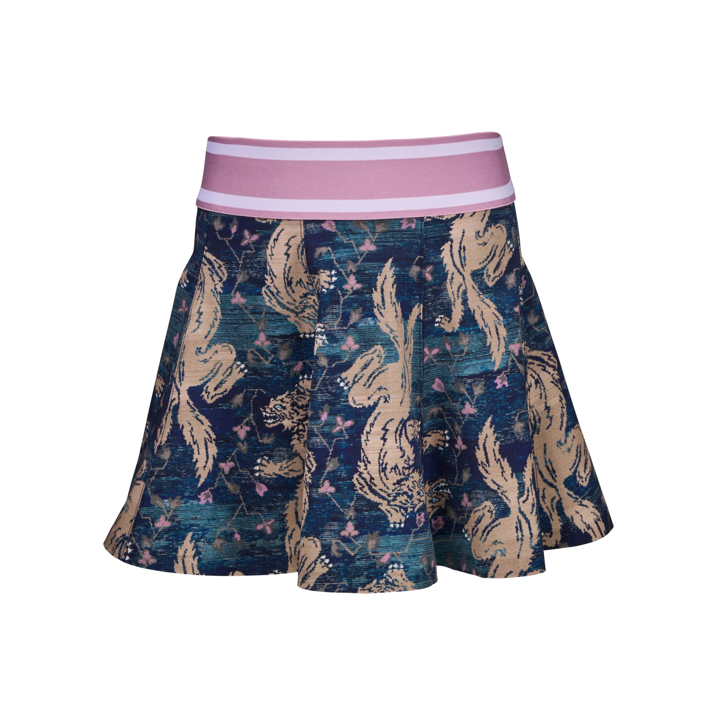 Girl's Woven Wolf Phoenix Flare Skirt