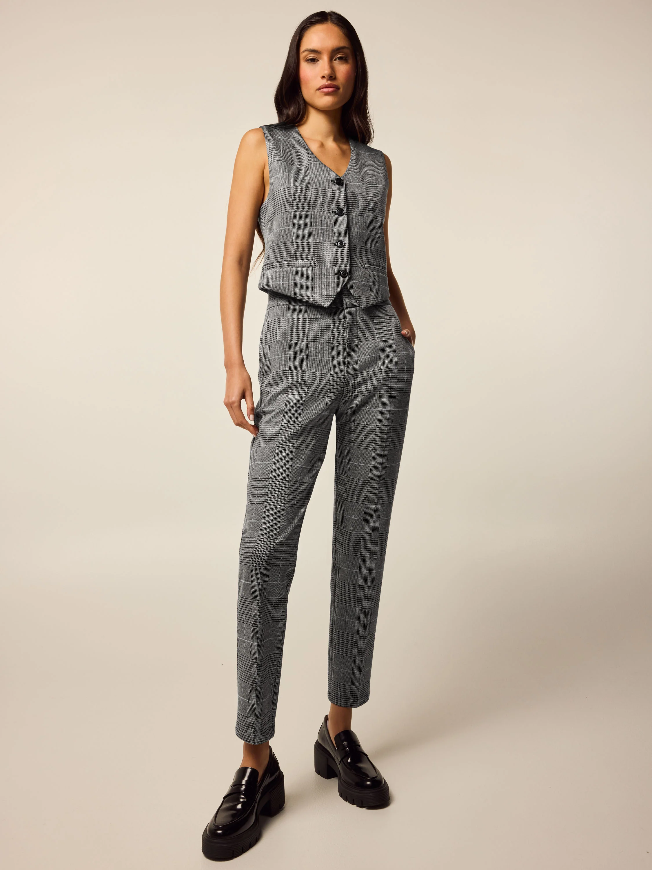 Glen Plaid Vest - Image 3