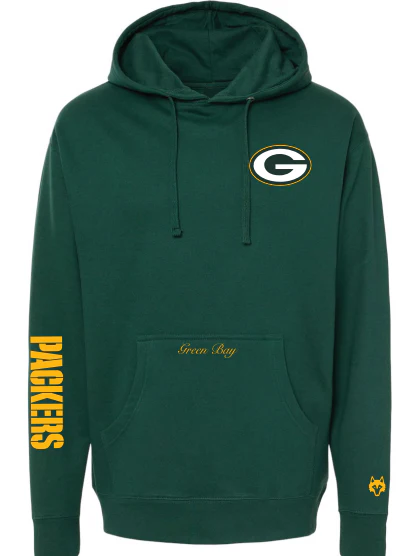 GREEN BAY PACKERS LIGHTWEIGHT HOODIE - OPTION B