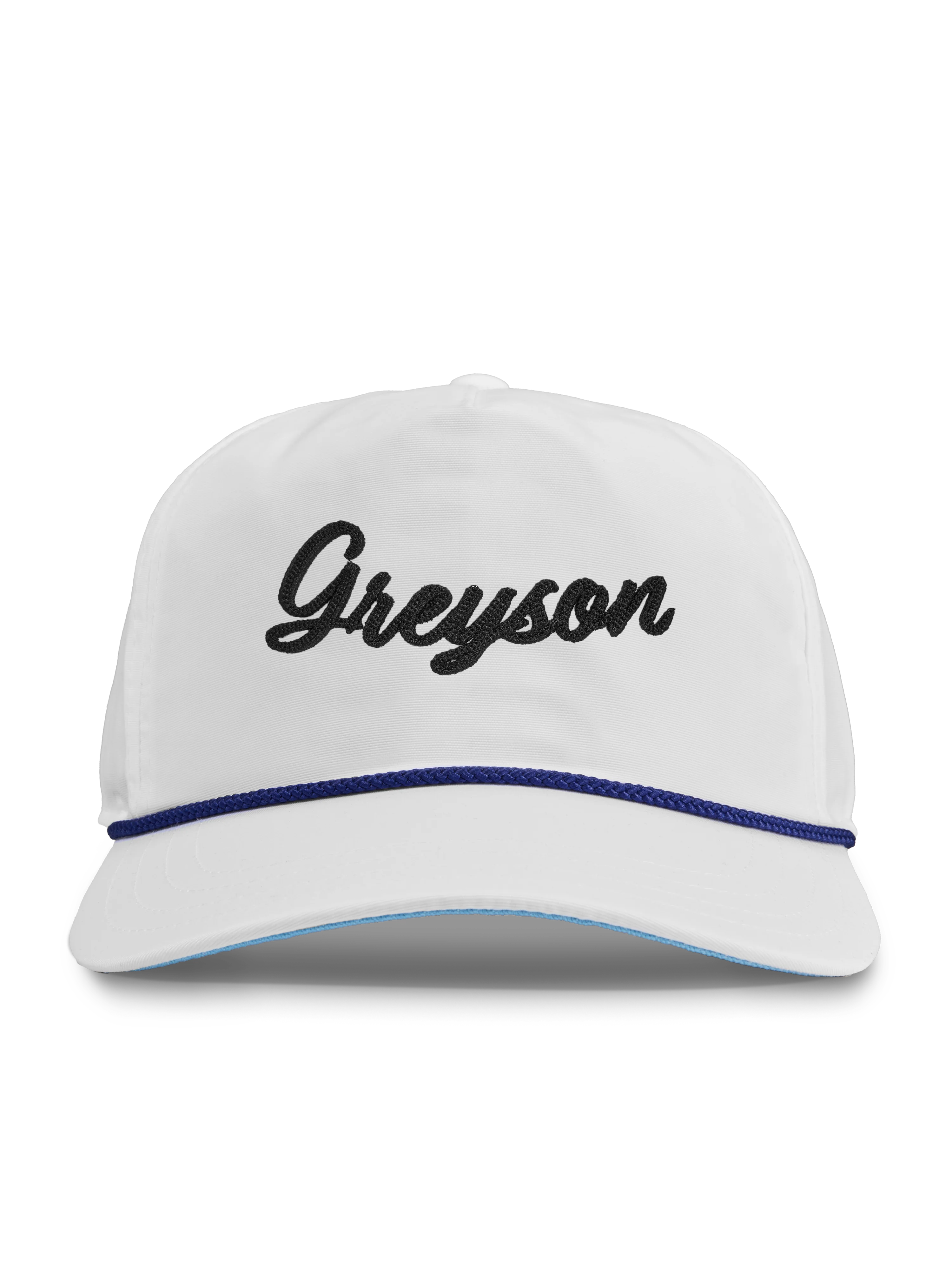 Greyson Puff Script Rope Hat - Image 2