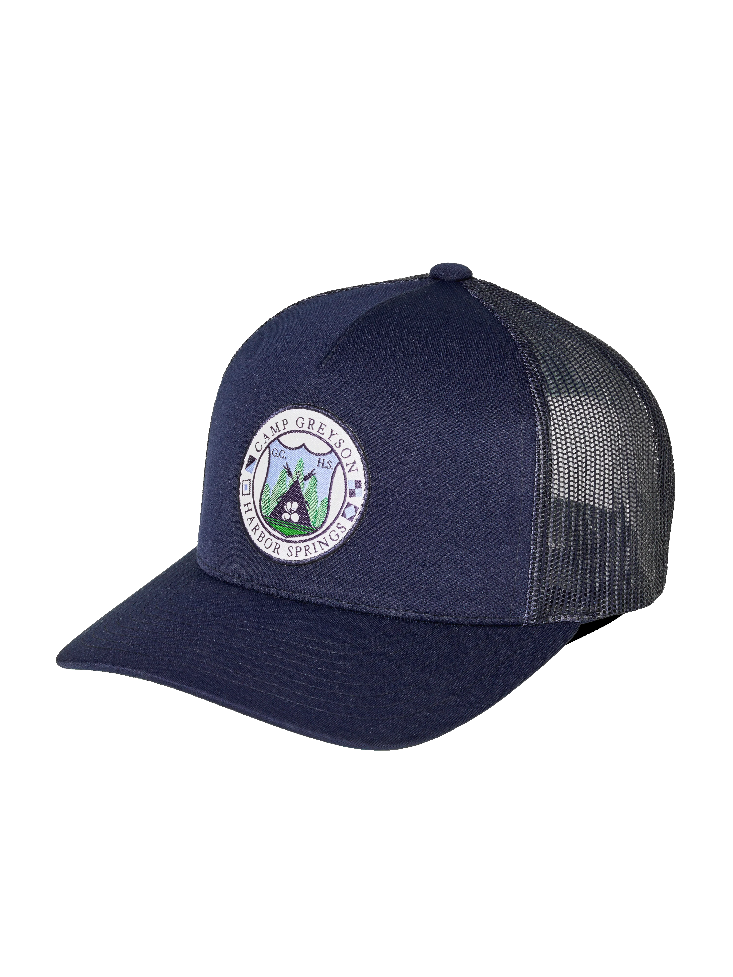 H.S. Circle Shield Trucker Hat