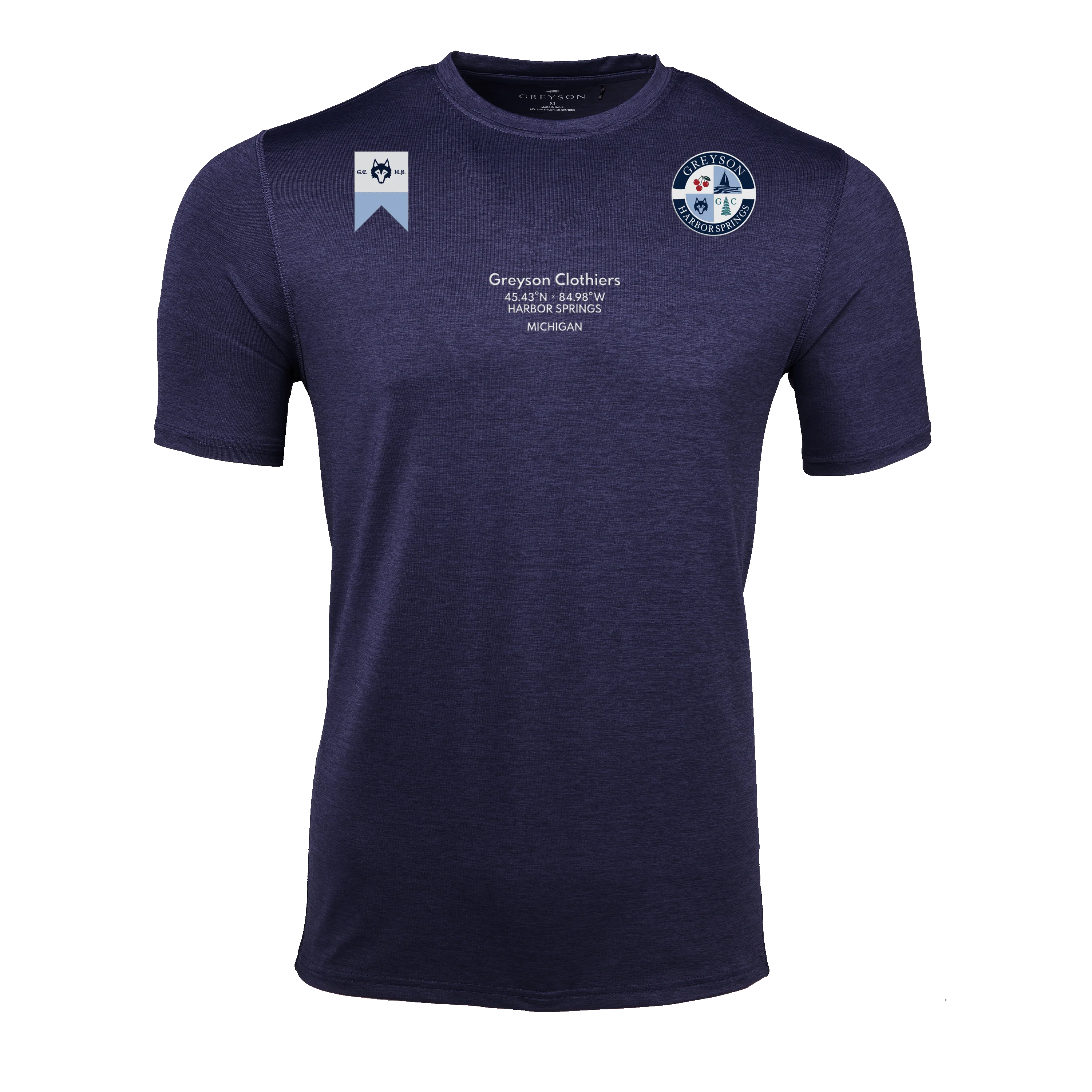 H.S. Crossed Paddles Guide Sport Short Sleeve Tee