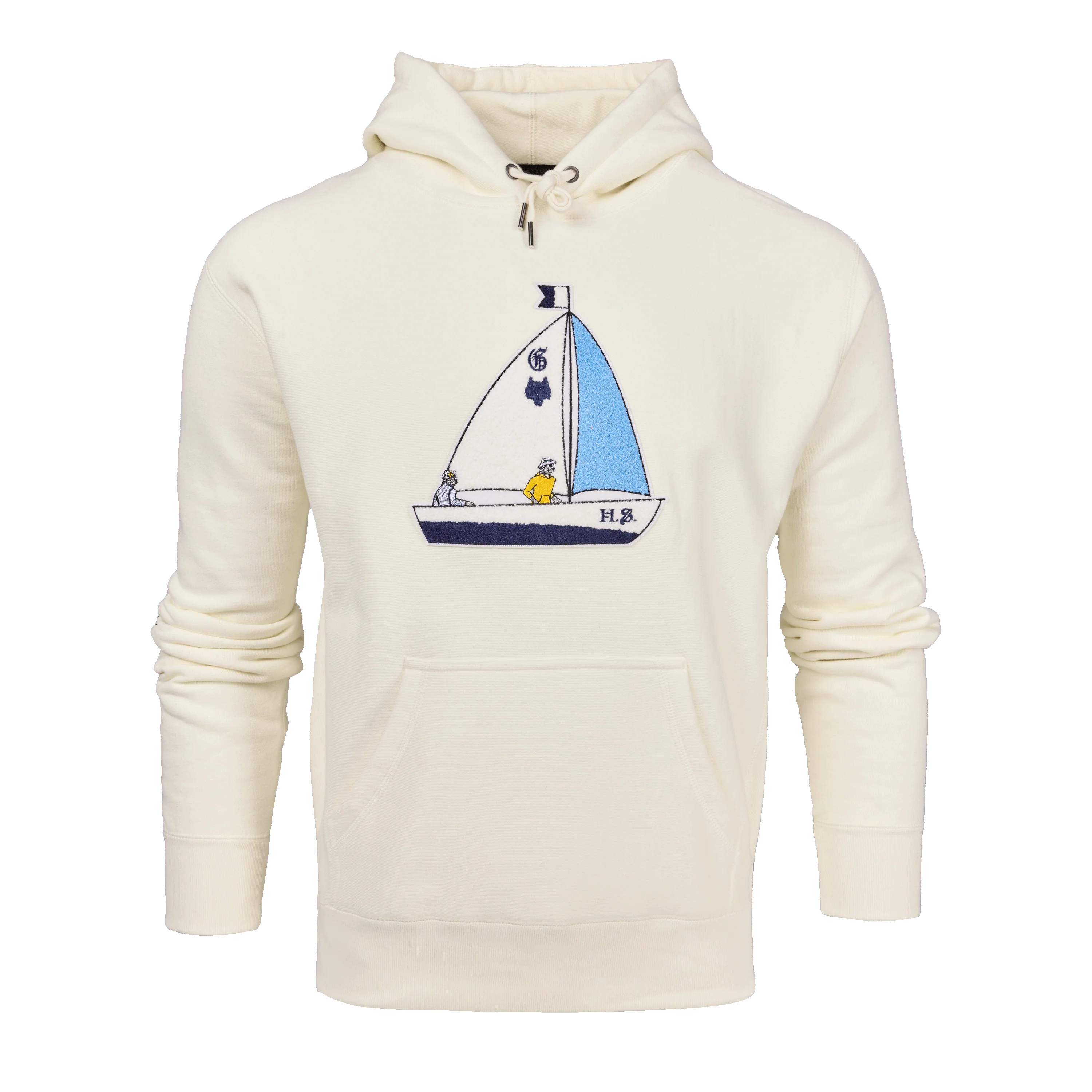 H.S. Sailing Wolf Fireside Hoodie