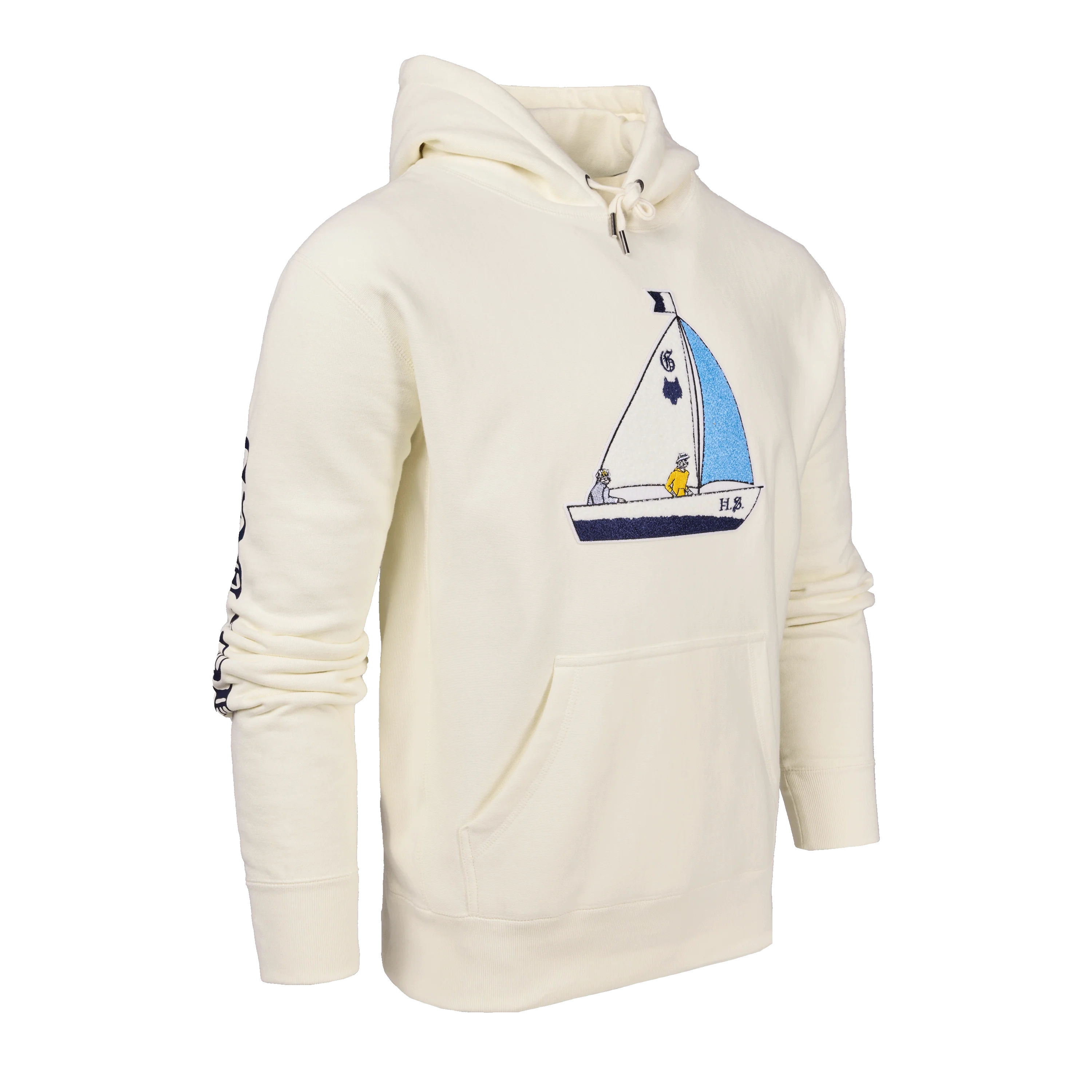 H.S. Sailing Wolf Fireside Hoodie - Image 2