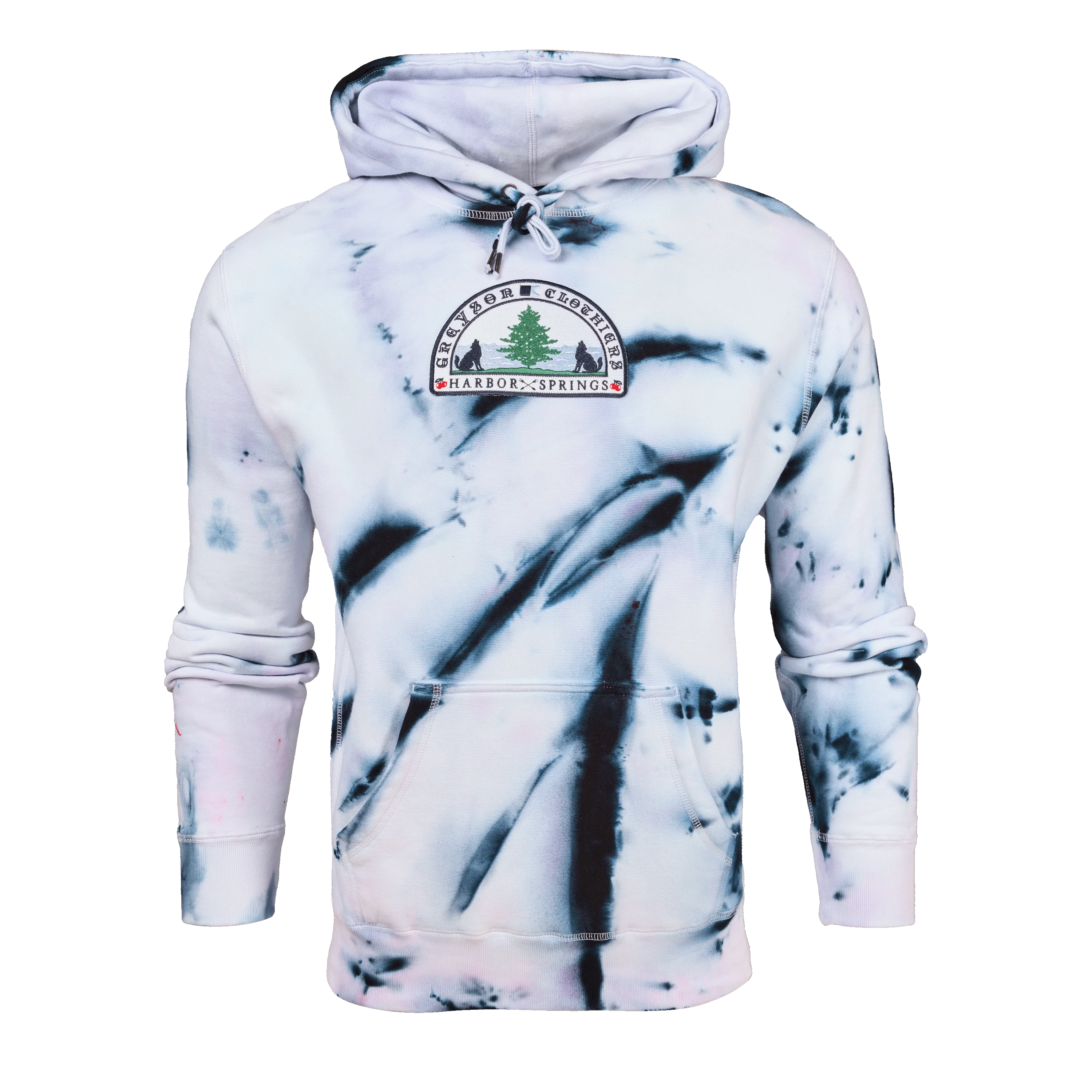 H.S. Tie Dye Fireside Hoodie