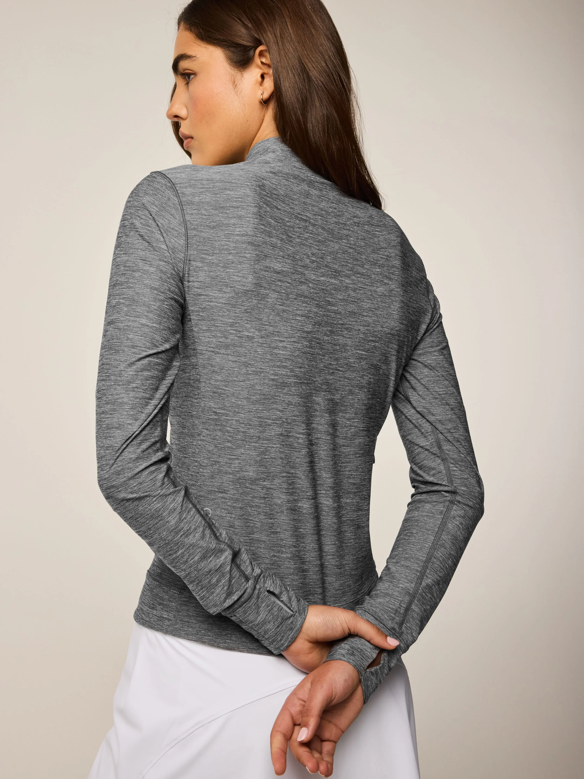 Halley Melange Quarter-Zip - Image 2