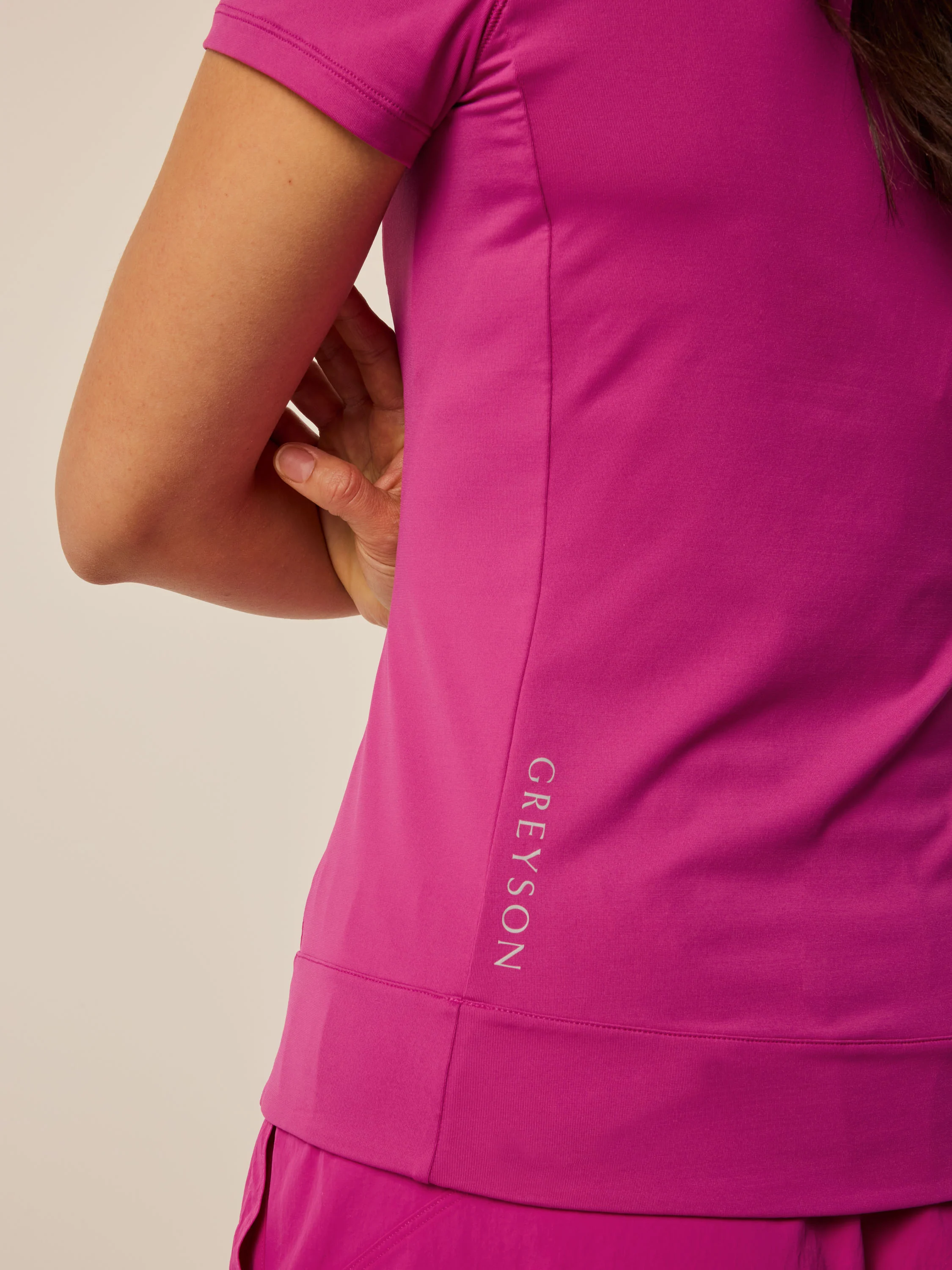 Halley Short Sleeve Quarter-Zip - Image 7