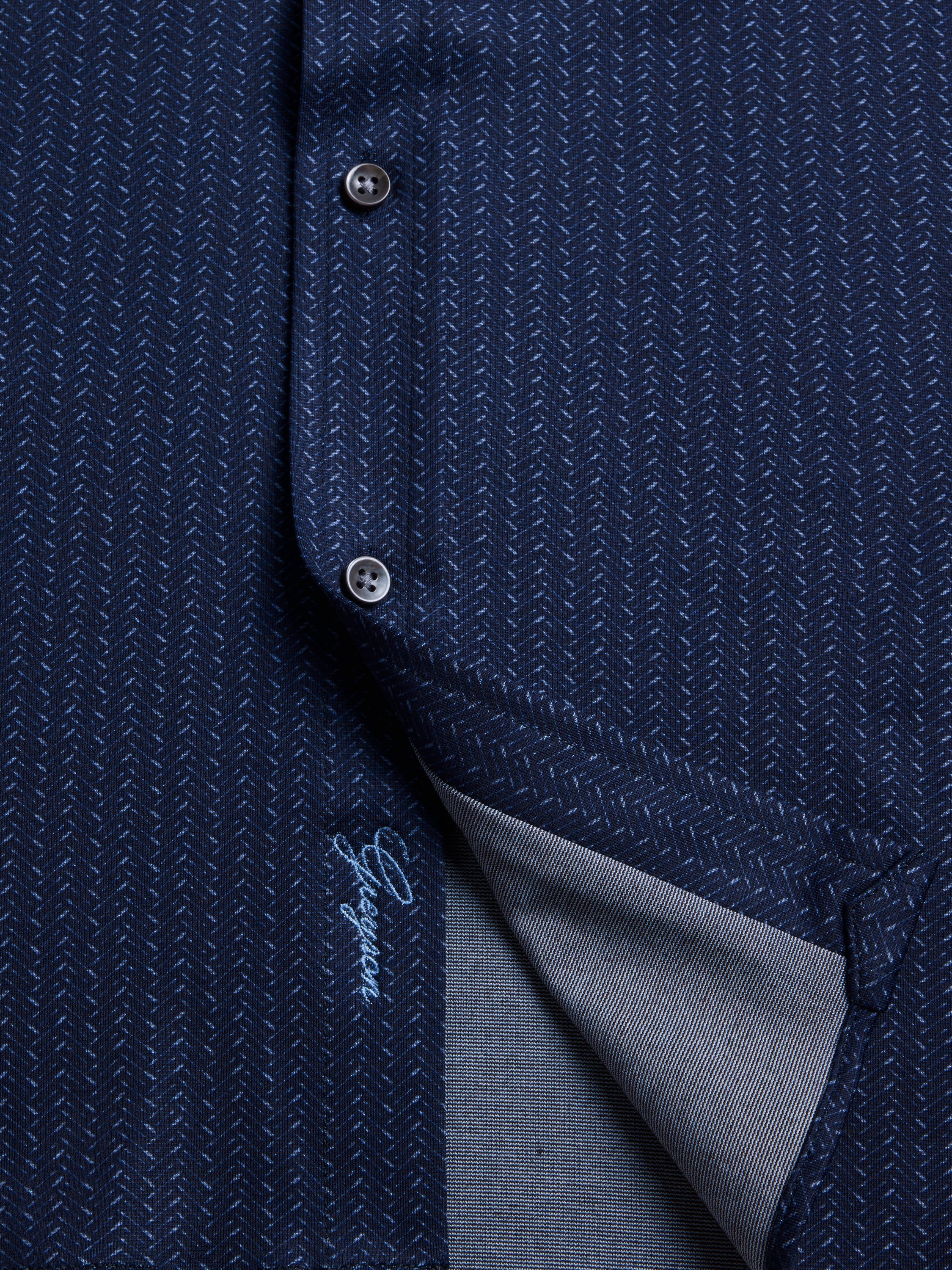 Herringbow Woodward Knit Shirt - Image 6