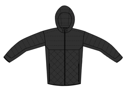 Hooded Yukon Ultralight Hybrid Jacket - Image 11